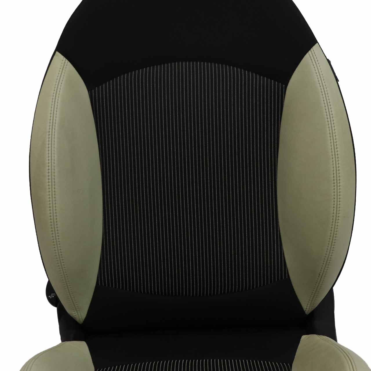 Mini Cooper One R55 R56 R57 Front Left Seat N/S Heated Sport Cloth Cream Leather