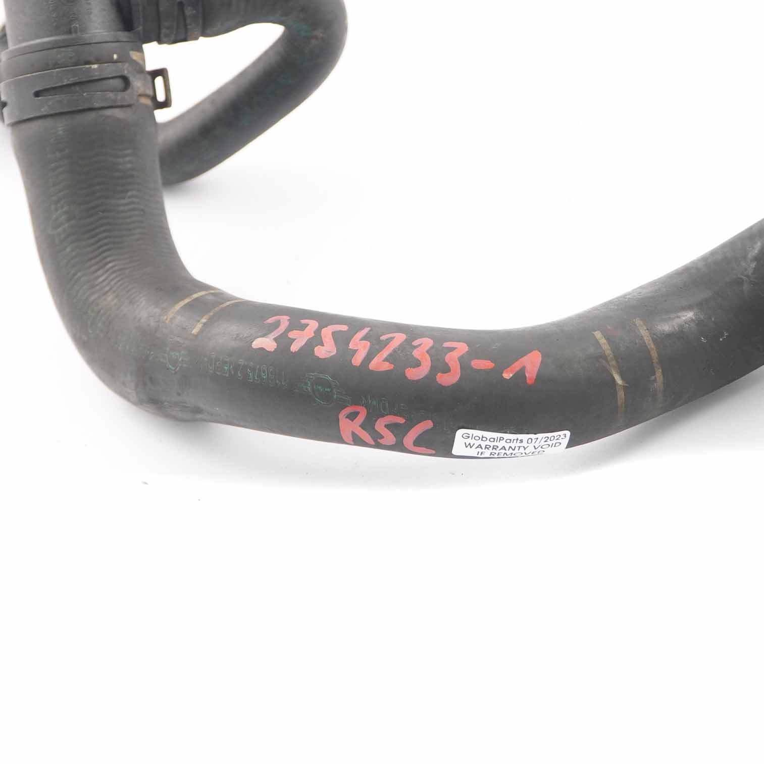 Mini Cooper One D R55 R56 W16 Engine Coolant Hose Pipe 2754233