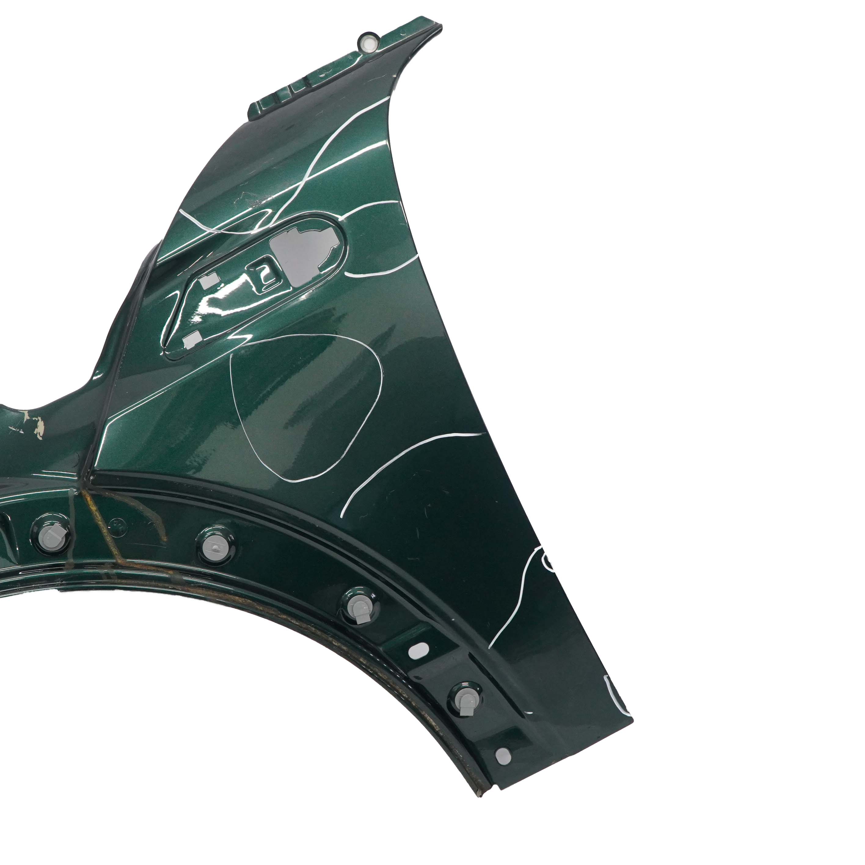 Mini R56 Side Wing Panel Front Left N/S R55 R57 British Racing Green - A67