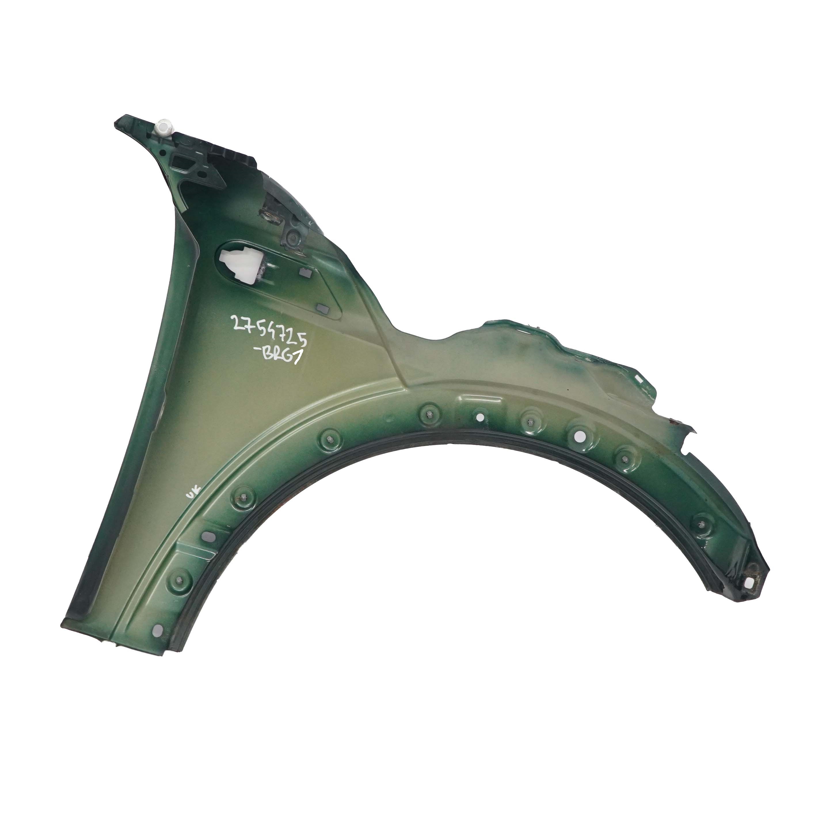 Mini R56 Side Wing Panel Front Left N/S R55 R57 British Racing Green - A67