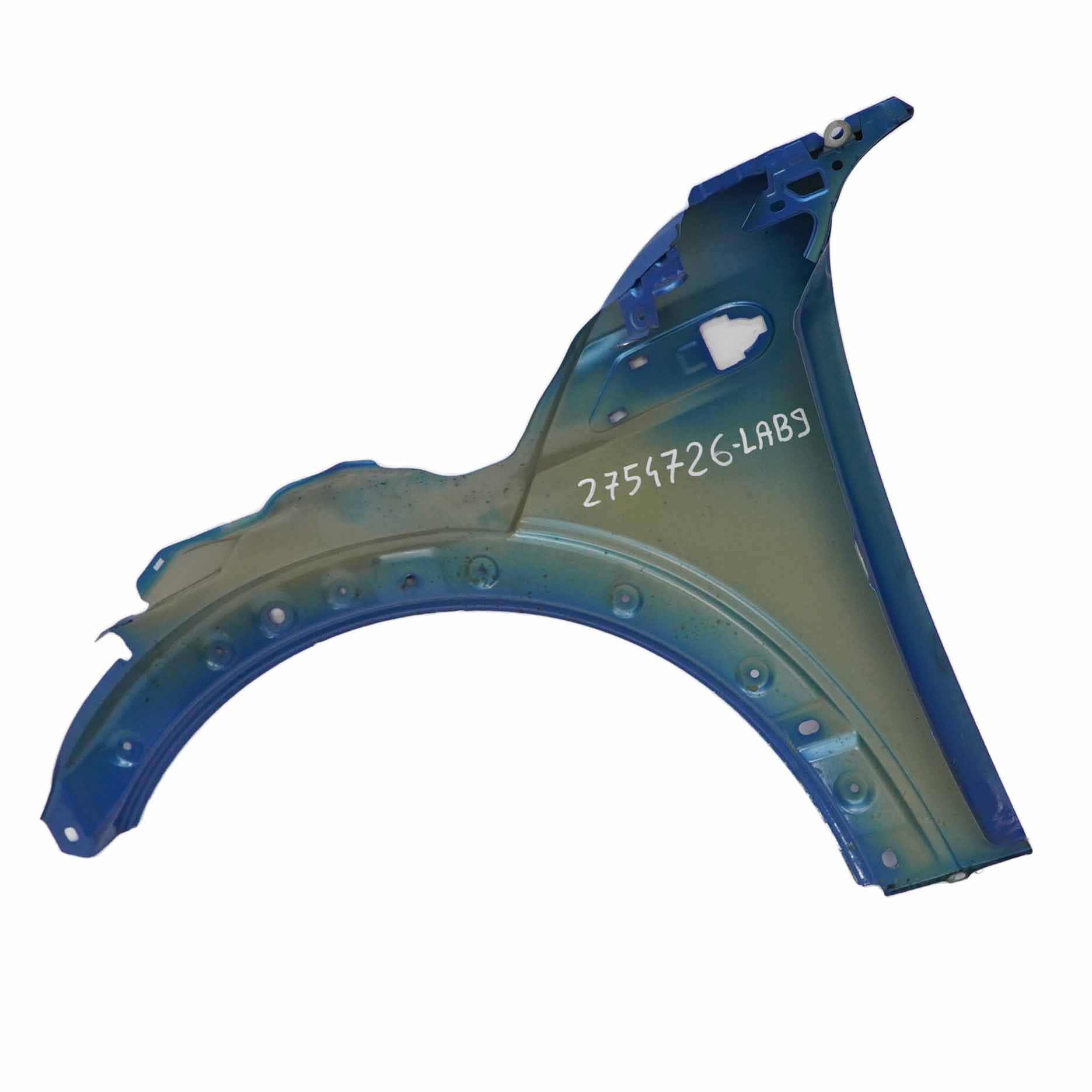 Mini R55 R56 R57 Side Wing Panel Front Right O/S Laser Blue Metallic - A59