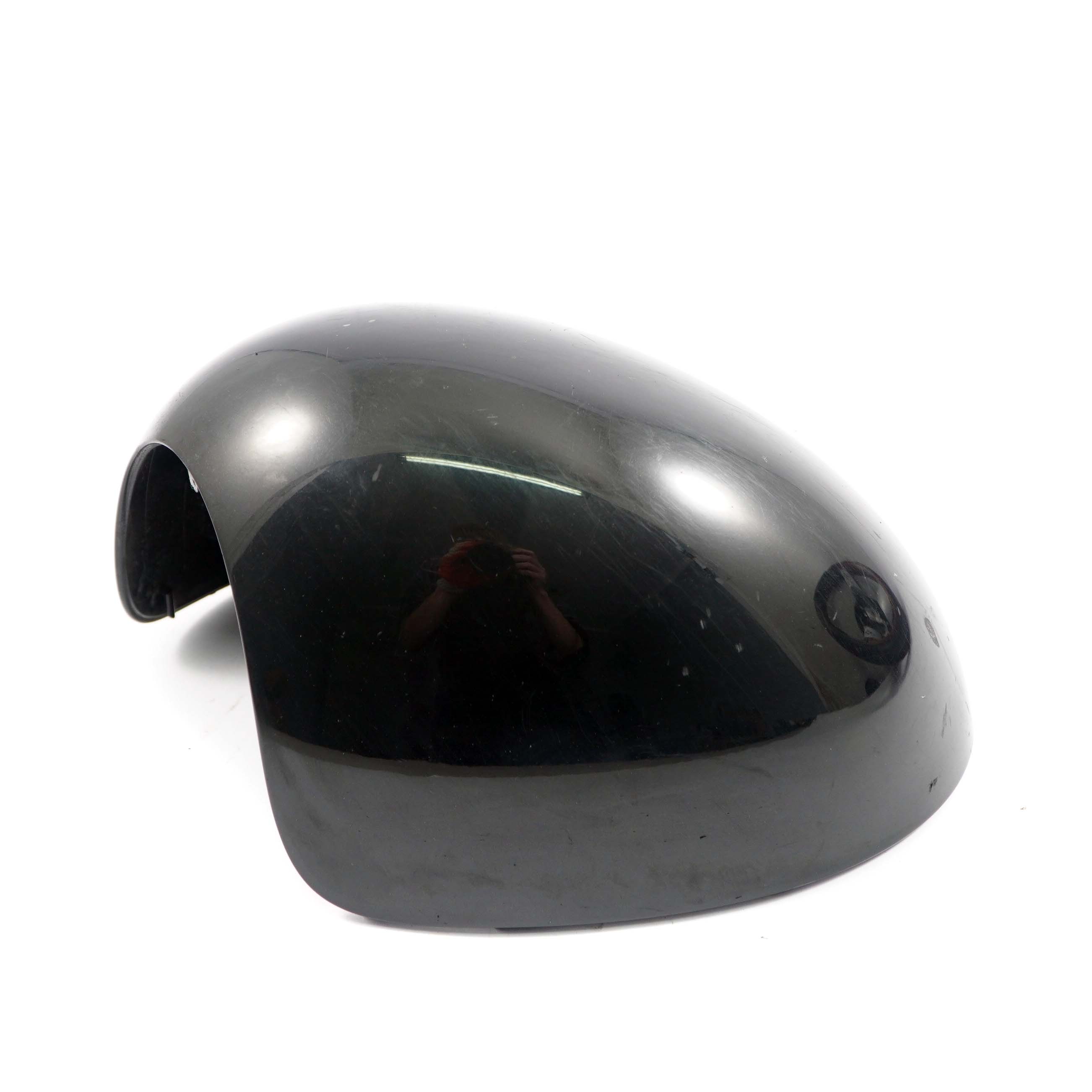 Mini Cooper R55 R56 Cover Cap Casing Left Wing Mirror N/S Midnight Black