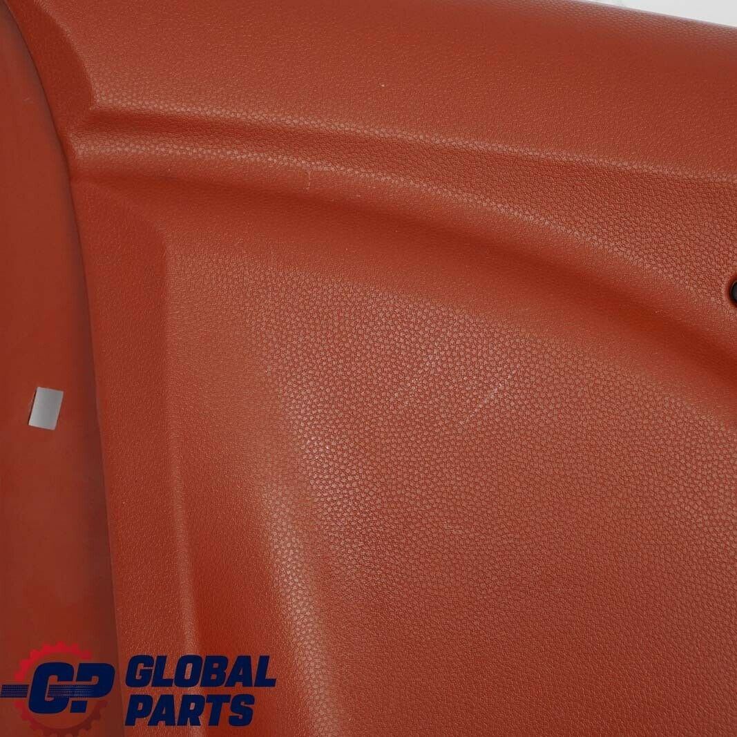 Mini Cooper One R56 Lateral Interior Trim Panel Quarter Rear Left N/S Red