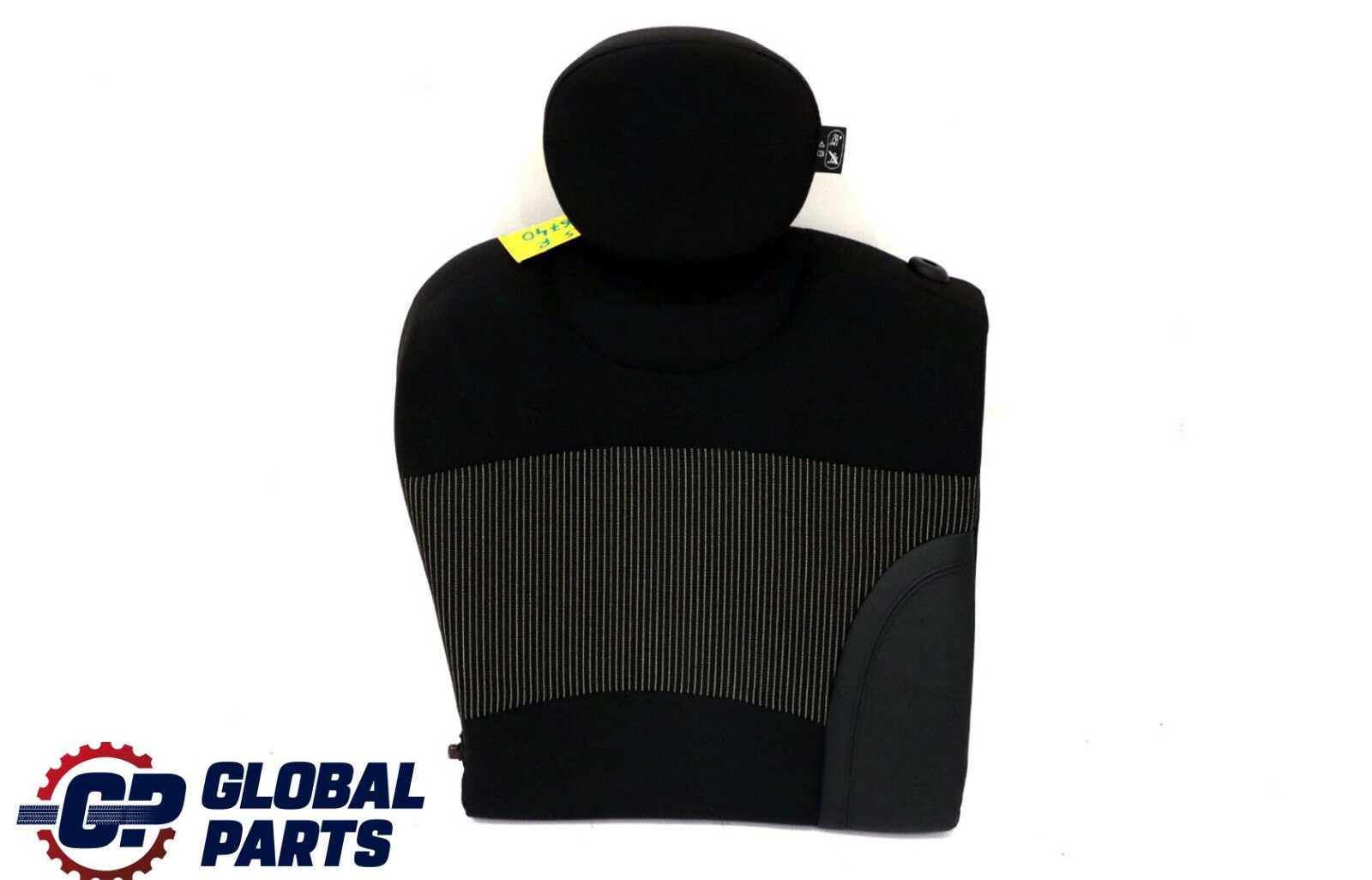 BMW Mini Clubman R55 Rear Right O/S Cloth Leather Seat Cushion Backrest Black