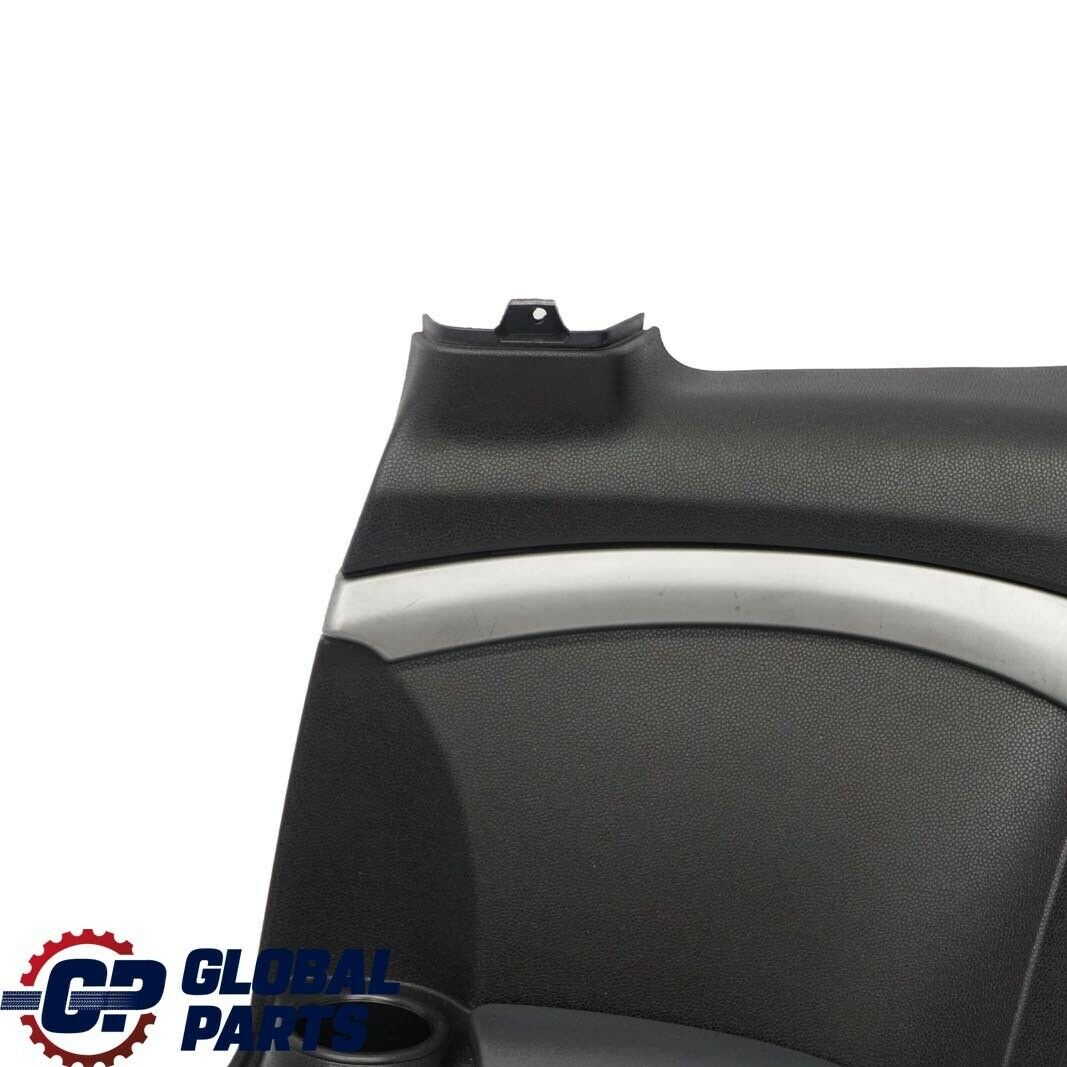 MINI Clubman R55 Lateral Side Trim Panel Rear Right O/S Carbon Black / Silver