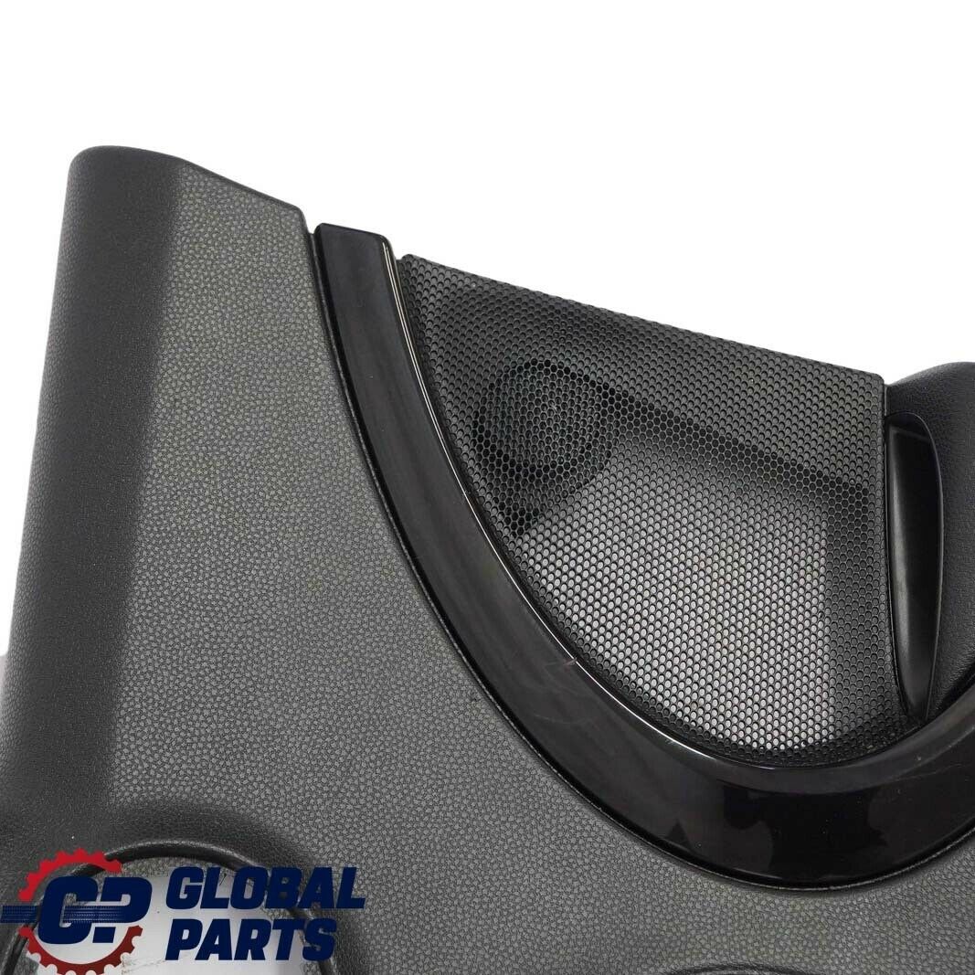 MINI R55 2 Clubdoor Lateral Side Trim Panel Carbon Black / Black High Gloss