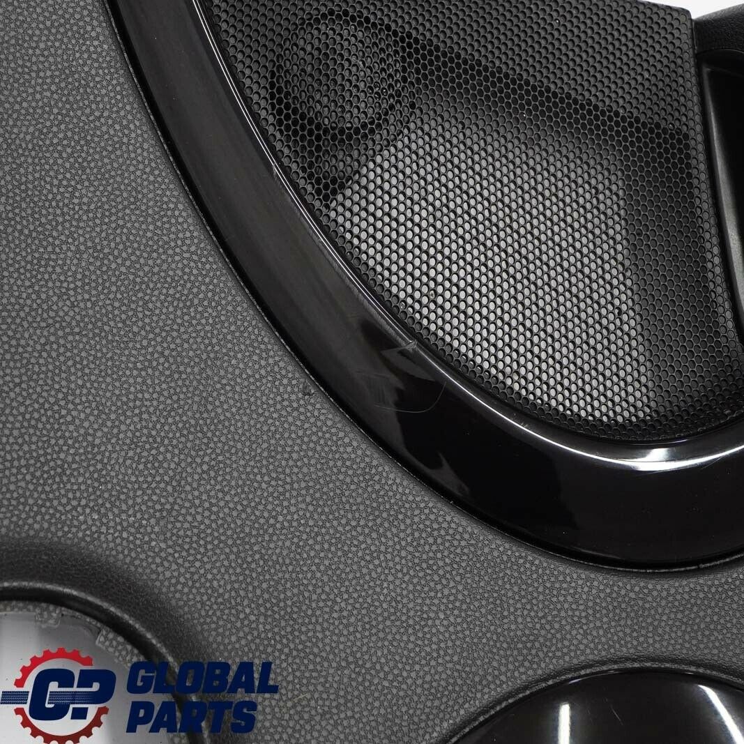 MINI R55 2 Clubdoor Lateral Side Trim Panel Carbon Black / Black High Gloss