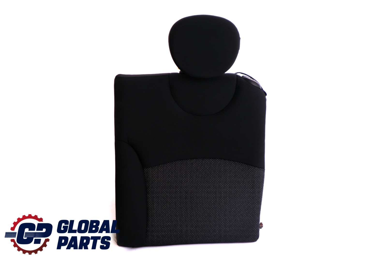 BMW Mini Cabrio R57 Rear Left N/S Cloth Seat Cushion Backrest Black