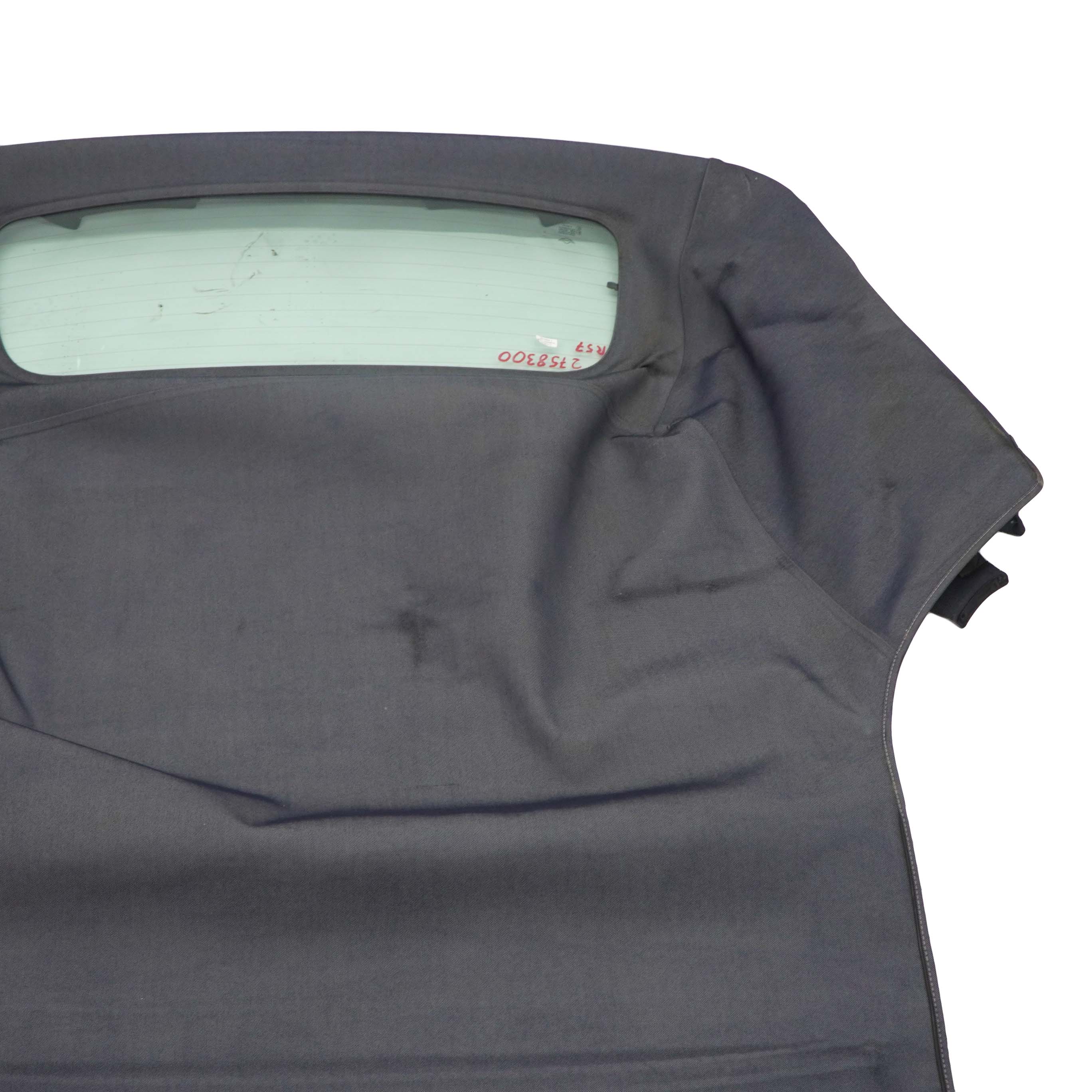 Convertible Soft Top Mini R57 Cabrio Folding Roof Cover Cloth Denim Blue