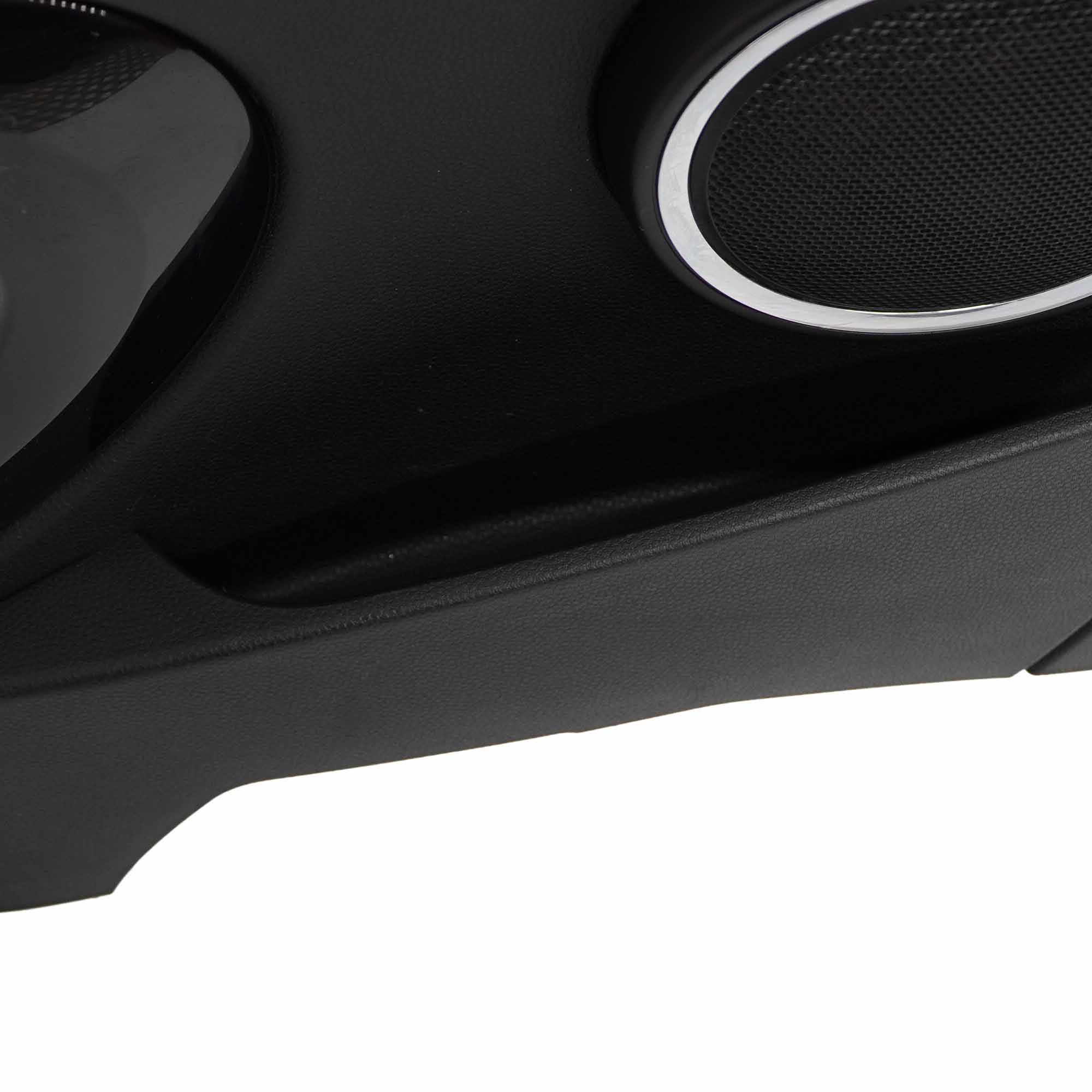 Mini R57 Cabrio Lateral Trim Rear Panel Cover Right O/S Carbon Black Chrome HiFi