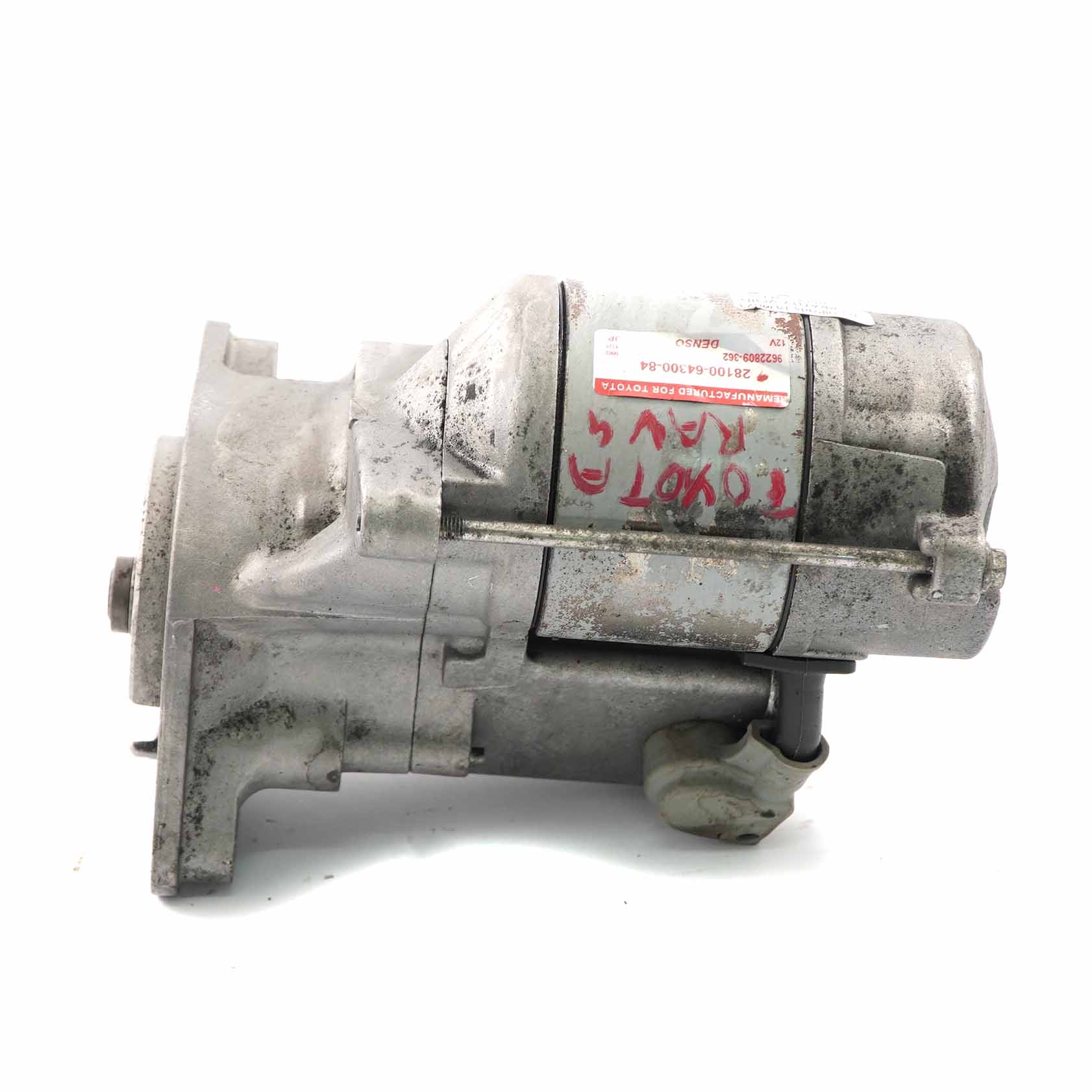 Toyota RAV4 Diesel Starter Motor Engine Actuator DENSO 28100-64300-84