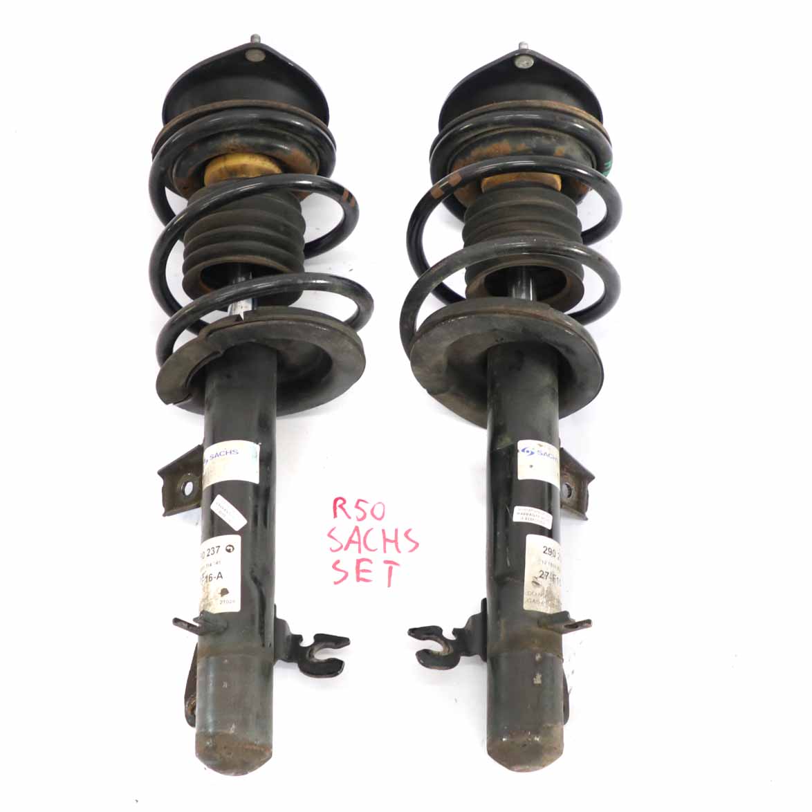 Mini R50 R52 R53 Shock Absorber Sachs Spring Strut Set Front Axle Suspension