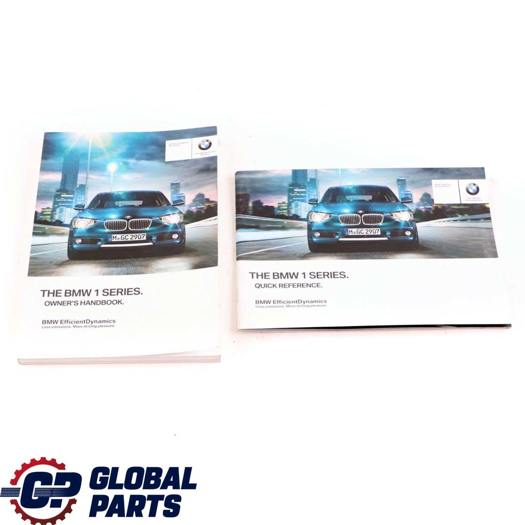 BMW 1 Series F20 F21 Owner's Handbook Booklet Book Set Case Wallet 2907070