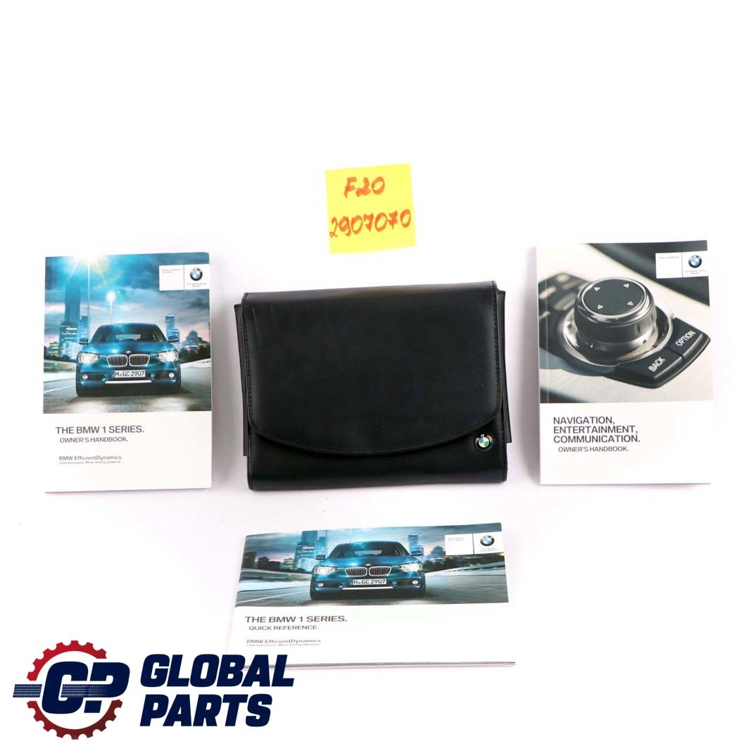 BMW 1 Series F20 F21 Owner's Handbook Booklet Book Set Case Wallet 2907070