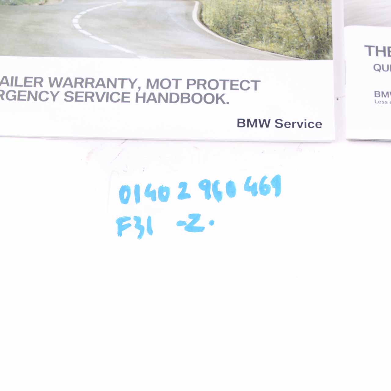 Service Booklet BMW F31 Touring Owner's Handbook Case Wallet Set 2960469