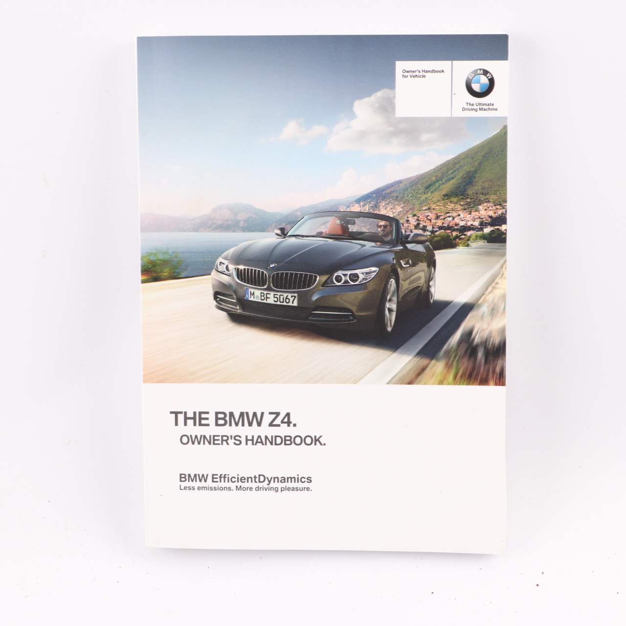 BMW Z4 E89 Owner's Handbook Service Booklet Instructions Pouch Case Wallet