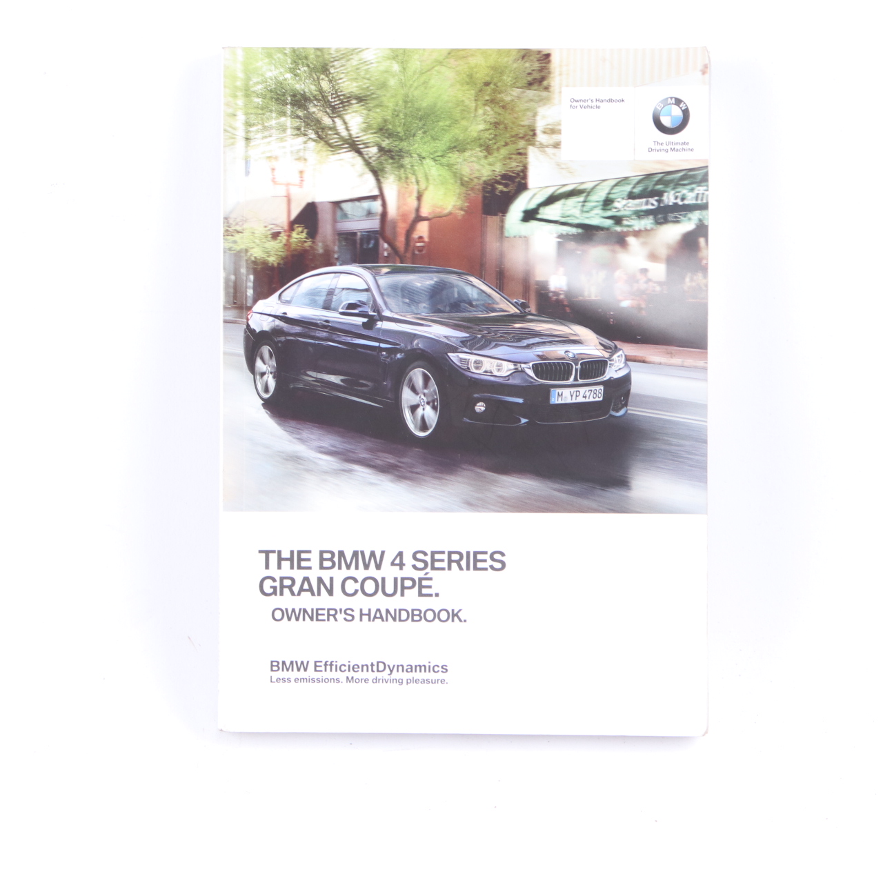 BMW F36 Owner's Handbook Instruction Manual Gran Coupe 2966240