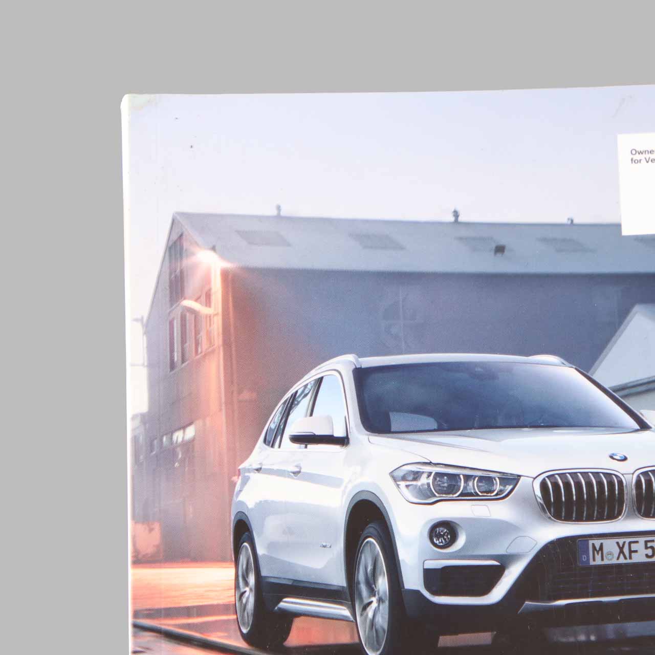 BMW X1 F48 Owner's Handbook Booklet Instructions Book 2973998