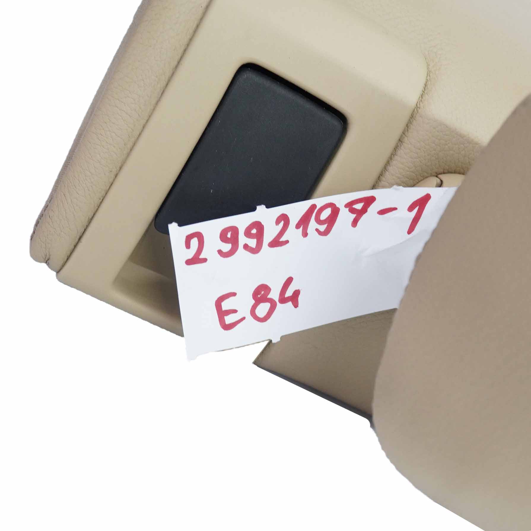 BMW X1 E84 Seat Backrest Rear Folding Cover Leather Nevada Savanna Beige