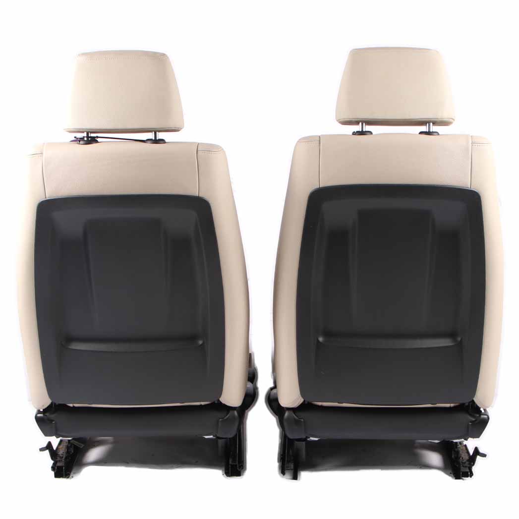 Seats BMW X1 E84 Oyster Leather Heated Interior Front Rear Seat Set Door Cards