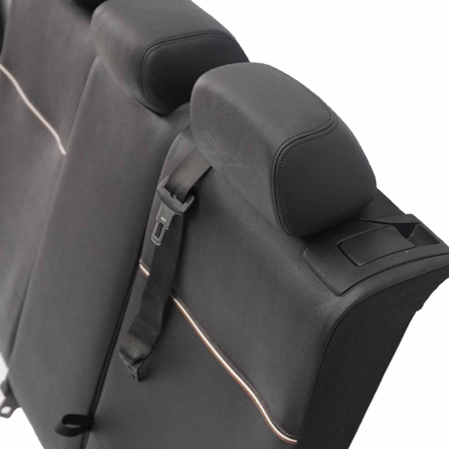 BMW X1 E84 Rear Seat Folding Backrest Covering Leather Nevada Black Brown