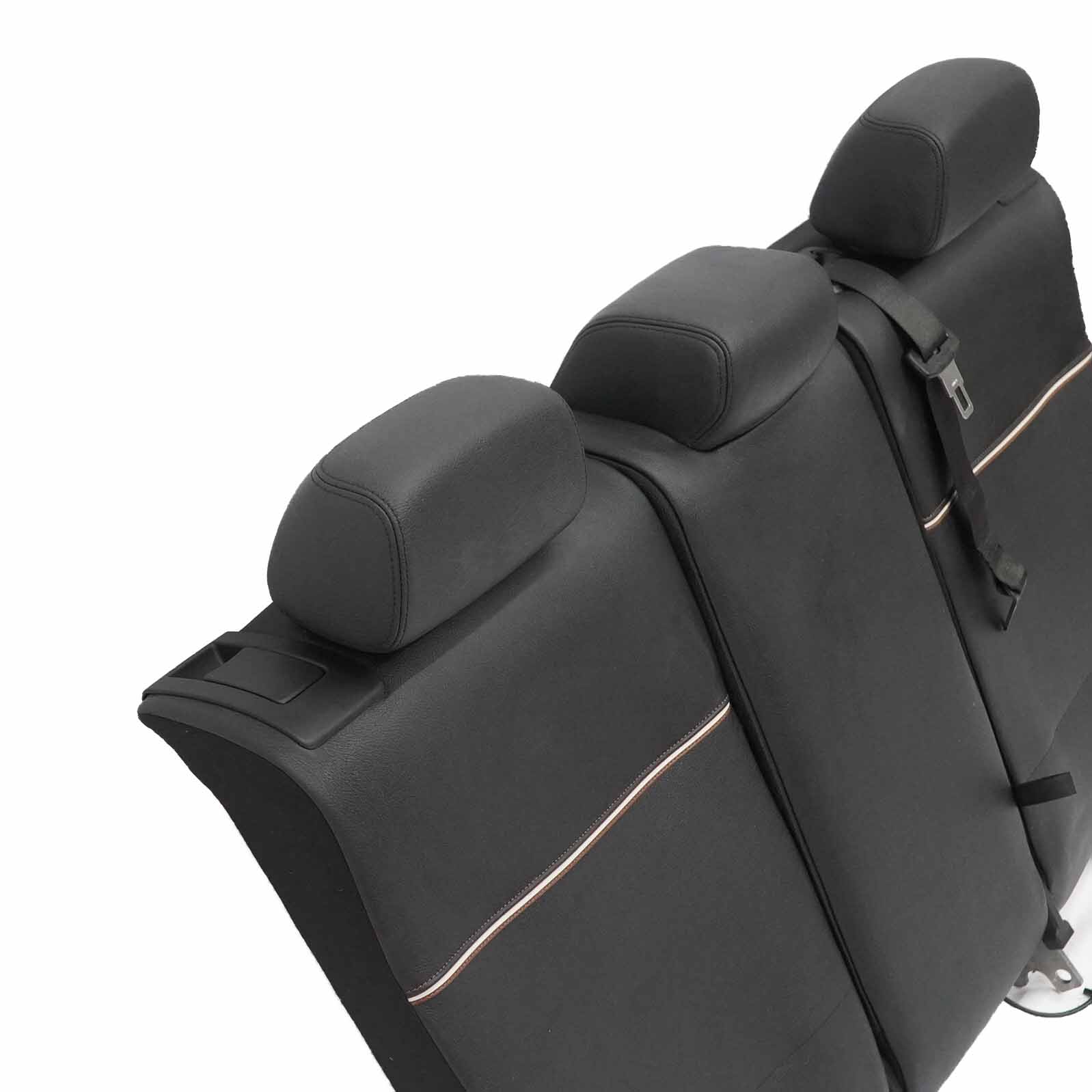 BMW X1 E84 Rear Seat Folding Backrest Covering Leather Nevada Black Brown