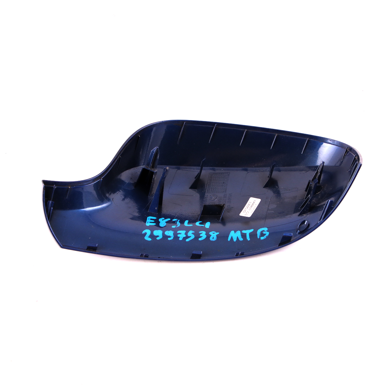 BMW X1 X3 E83 LCI E84 Wing Mirror Right O/S Cover Cap Montegoblau Blue A51