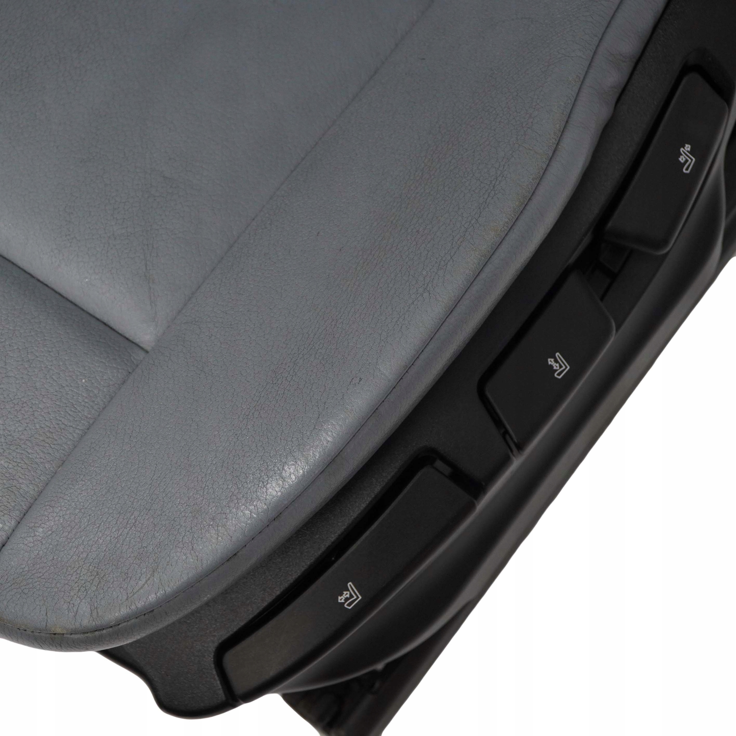 BMW X3 Series E83 Leather Ambiente Grey Blue Grau Leather Front Left N/S Seat