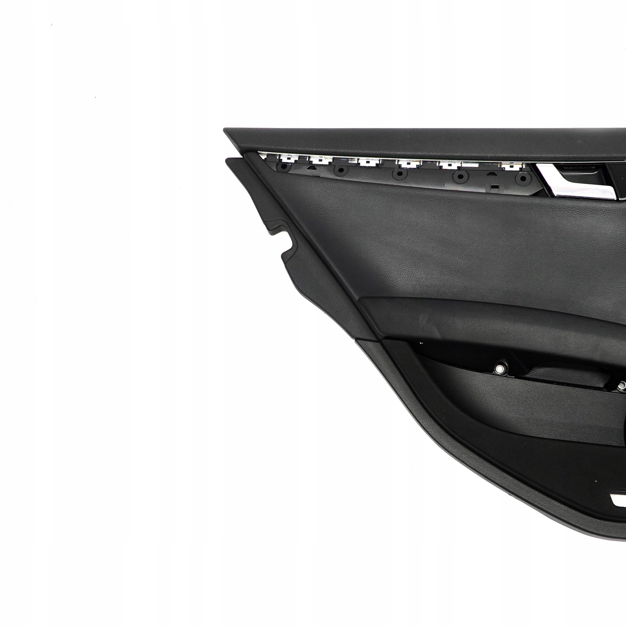 Mercedes-Benz C-Class W204 Rear Left N/S Door Card Trim Panel Black A2047301762