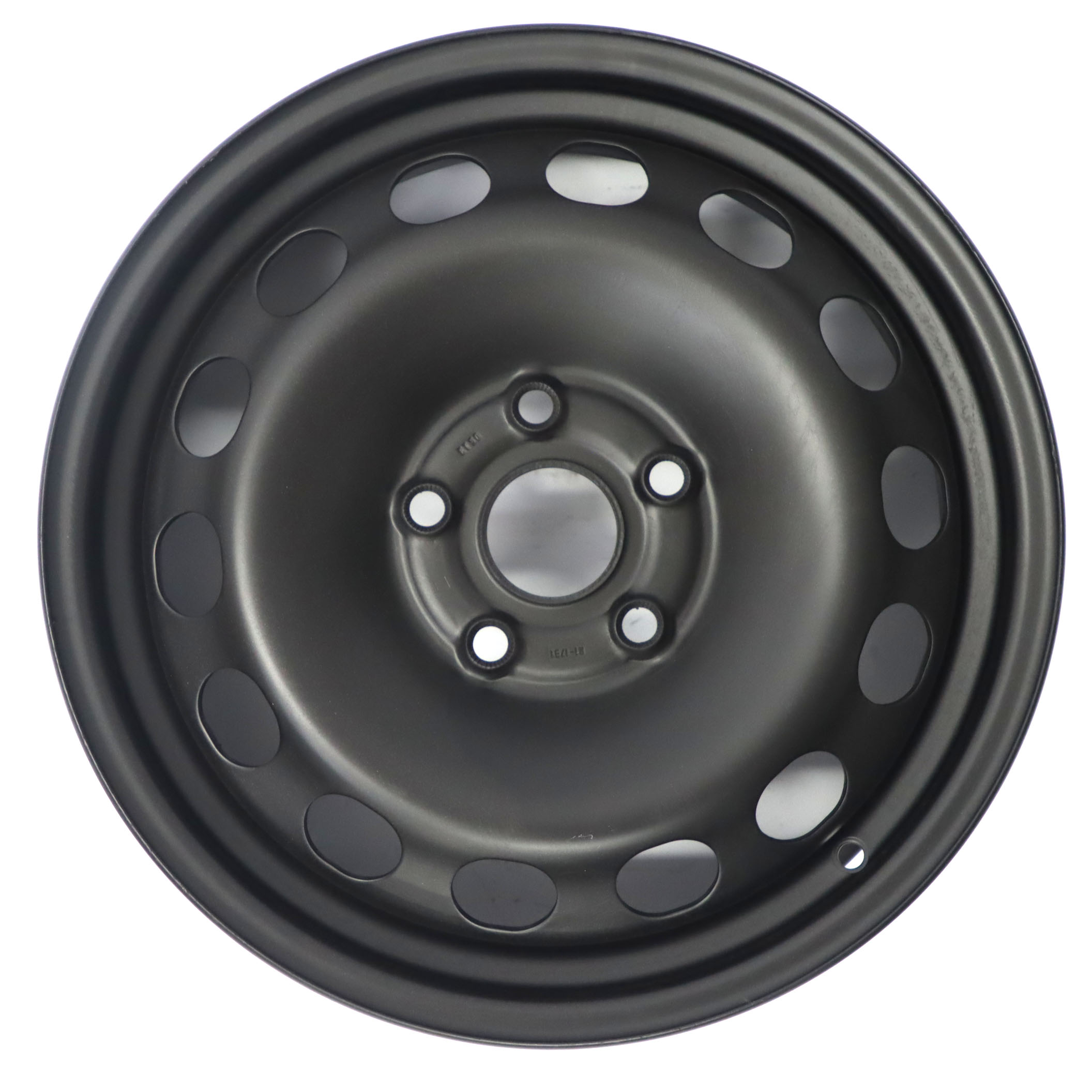 VW Volkswagen Caddy Black Steel Wheel Rim 15" 6J ET:47 5x112 2K0601027B