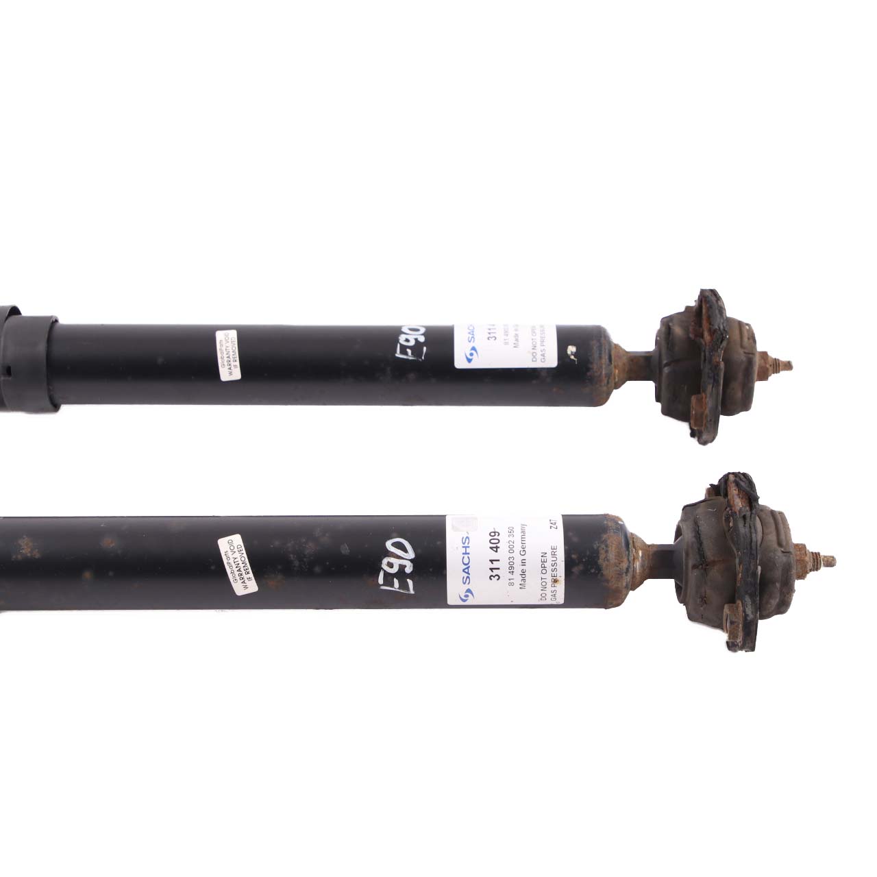 BMW 3 E90 Sachs Rear Suspension Shock Absorber Spring Strut Set 311409