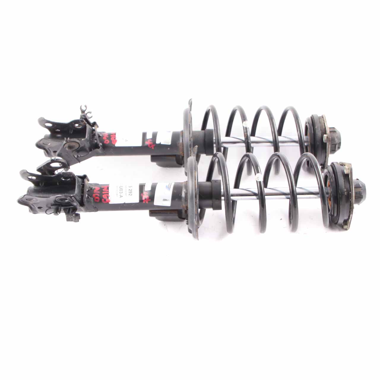 Mercedes W169 Spring Strut Sachs Rear Left Right Shock Absorber Set 315 292