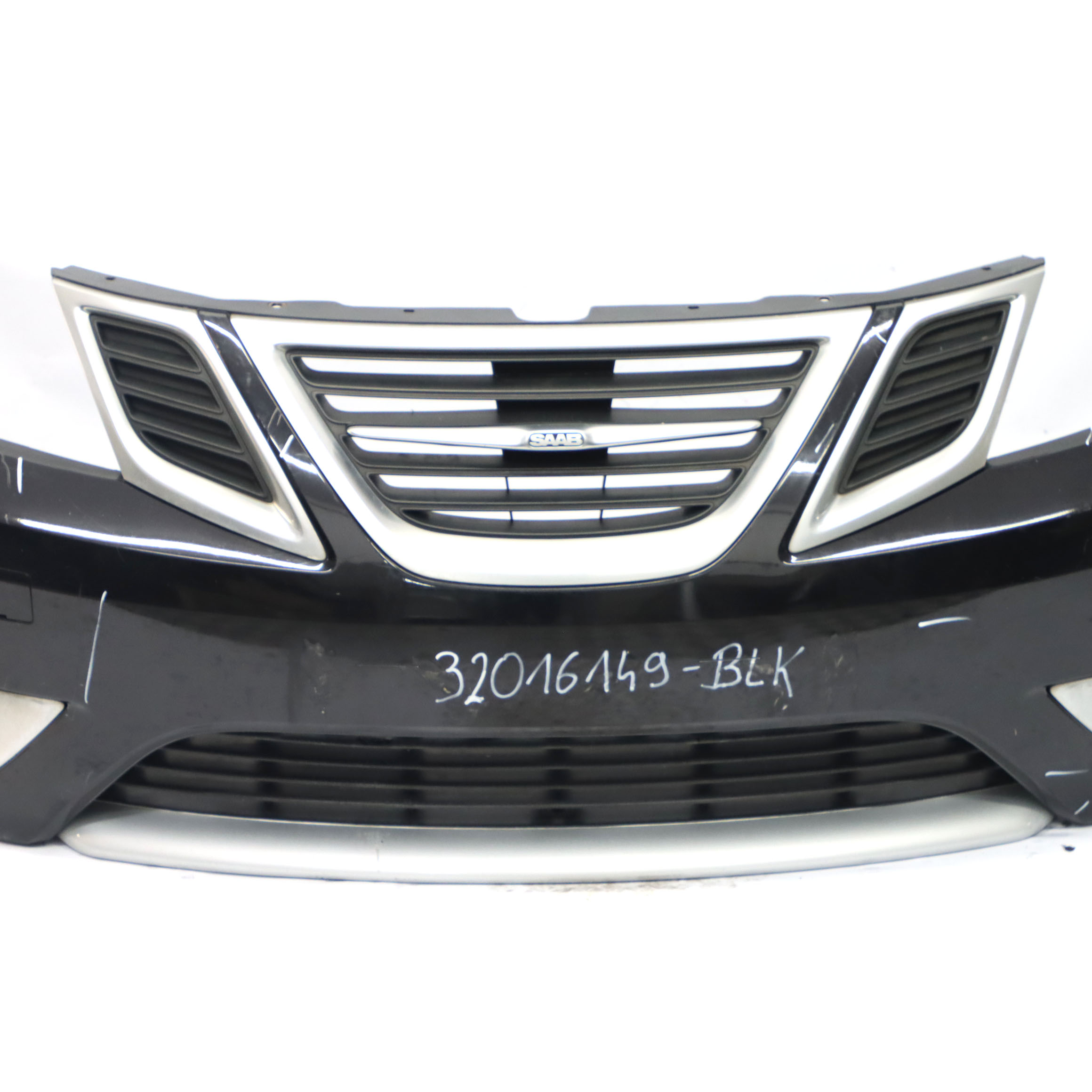 Saab 9-3 Front Bumper Trim Panel Covering Black 2008-2012 Facelift Version