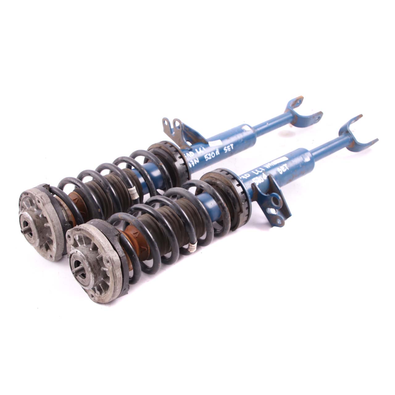 BMW F10 Spring Strut Front Left Right N/O/S Meyle Suspension Shock Absorber Set