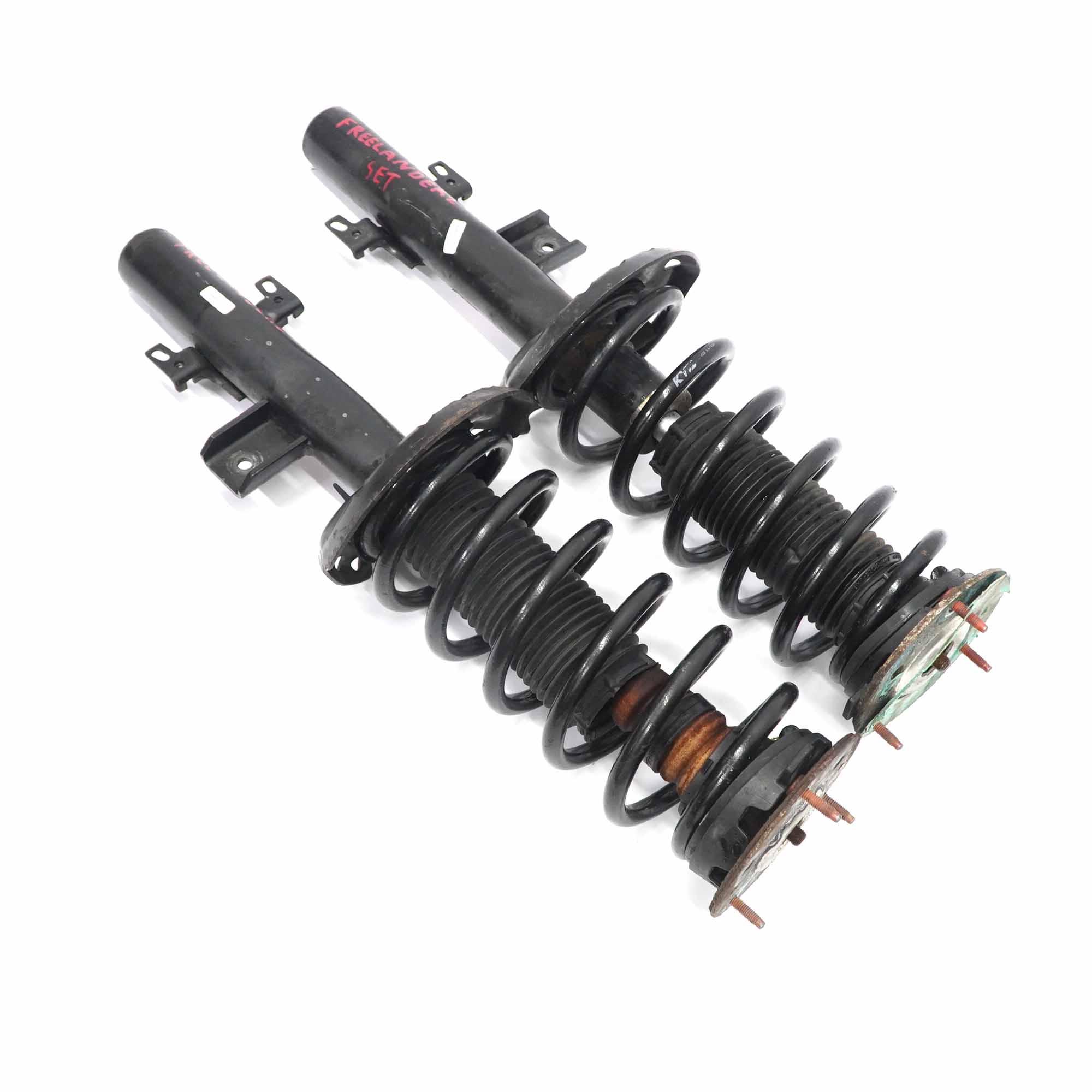 Land Rover Freelander 2 KYB Rear Left Right Shock Absorber Spring Strut Set