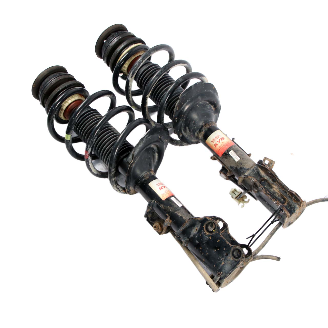 Mercedes KYB Kayaba Front Left Right Shock Absorber Spring Strut Set 335931