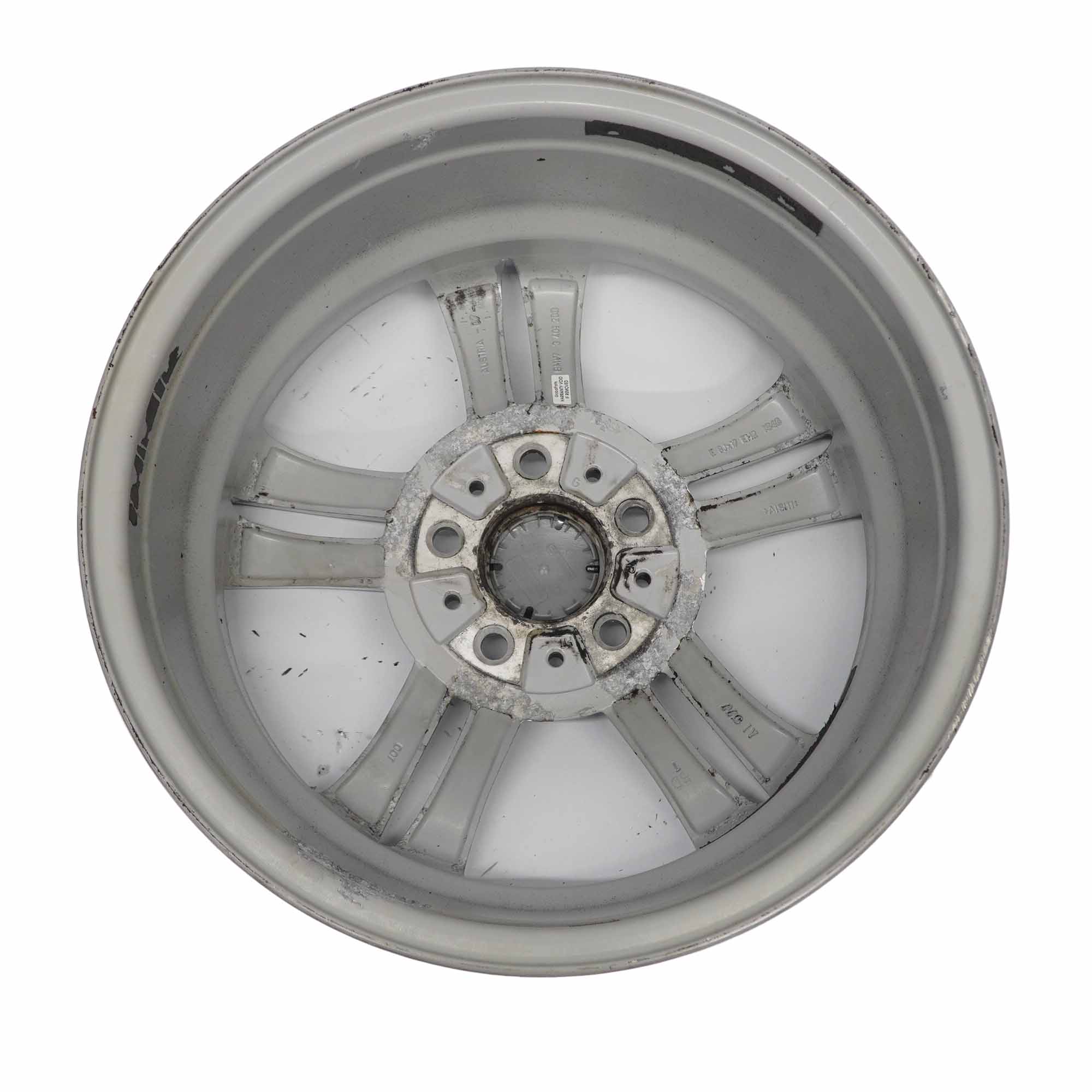 BMW X3 E83 Silver Alloy Wheel Rim 17" Double Spoke 112 ET:46 8J 3401200