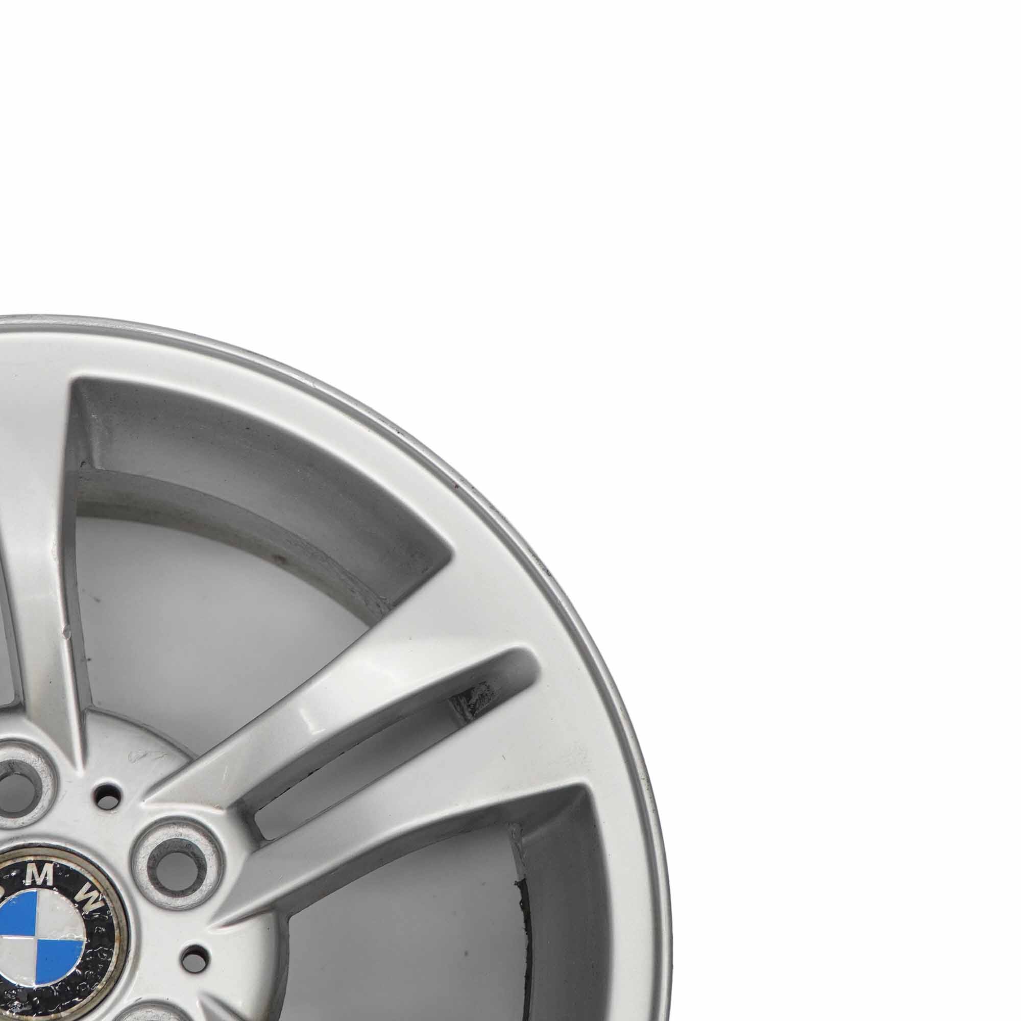 BMW X3 E83 Silver Alloy Wheel Rim 17" Double Spoke 112 ET:46 8J 3401200