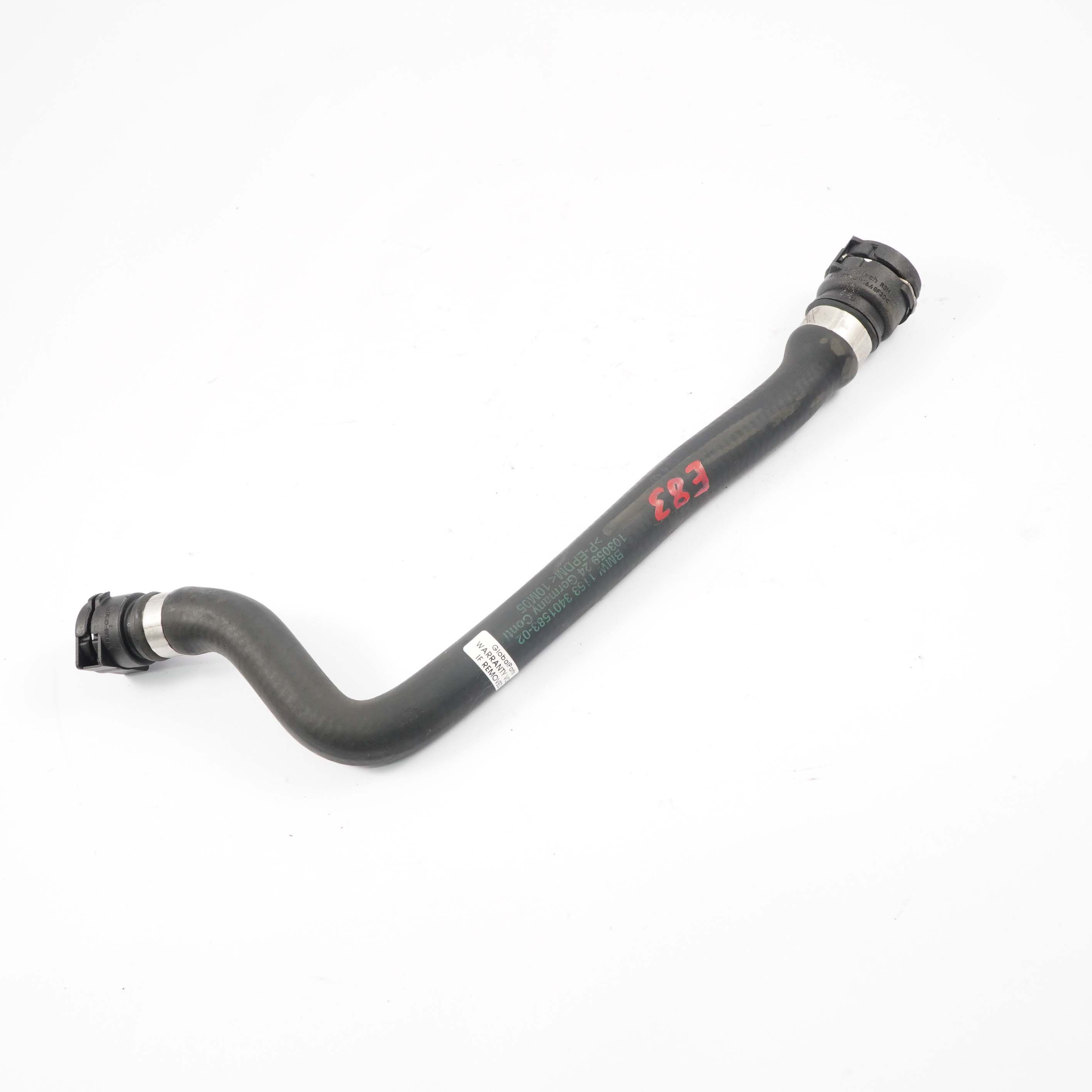 Coolant Hose BMW X3 E83 3.0d M57N2 Water Cooling Pipe Radiator 3401583