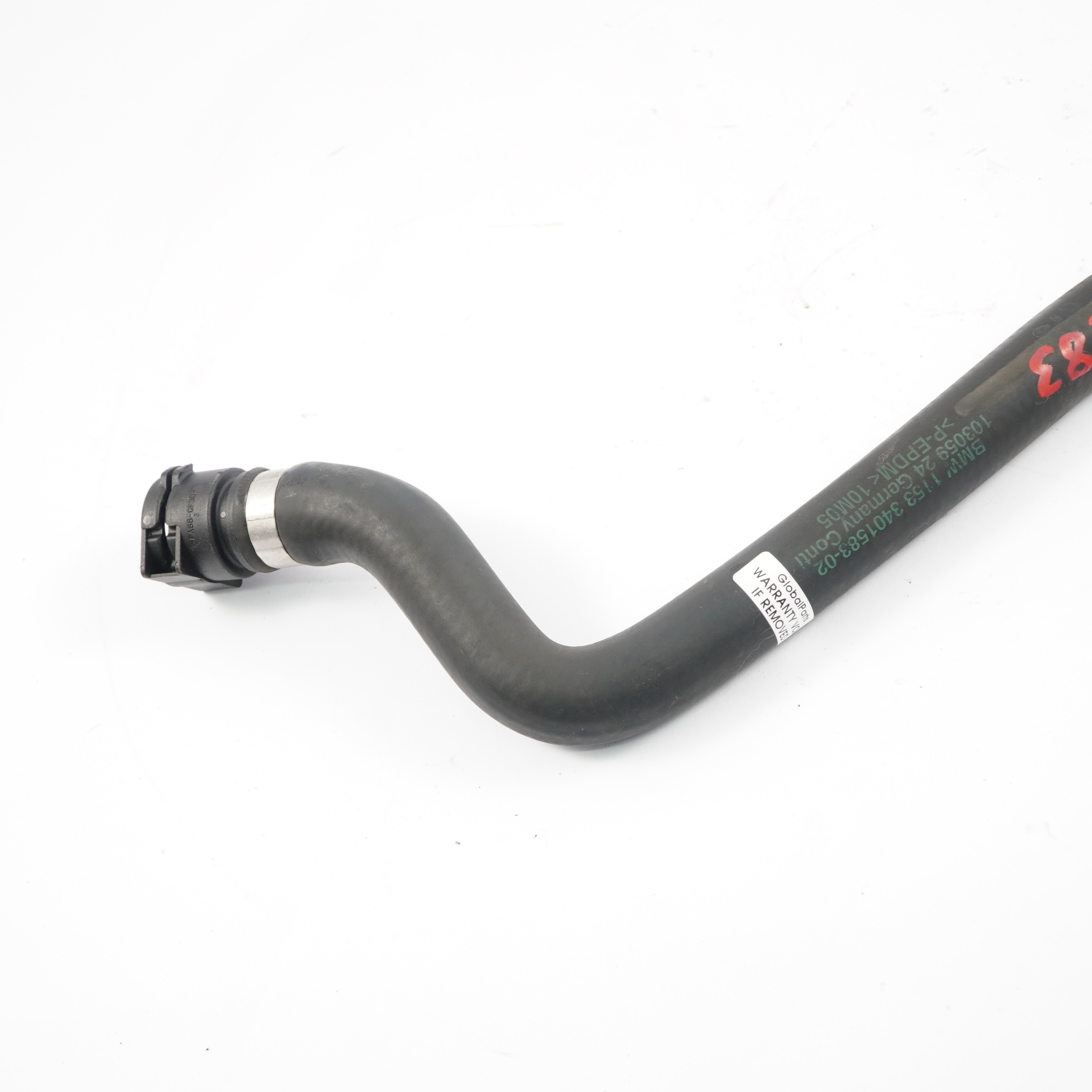 Coolant Hose BMW X3 E83 3.0d M57N2 Water Cooling Pipe Radiator 3401583