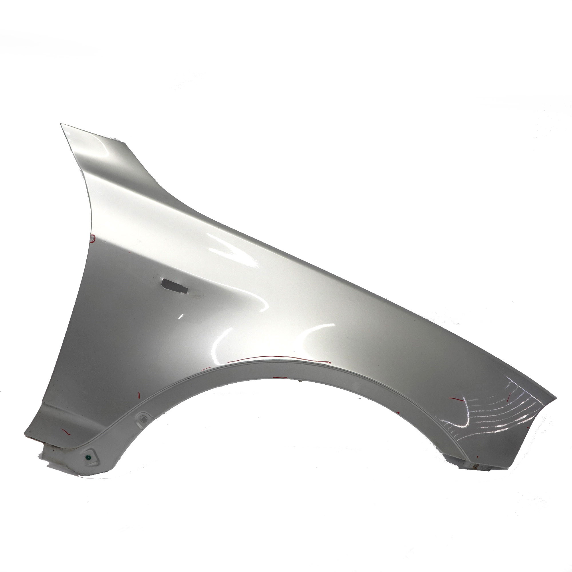 BMW X3 E83 Side Panel Fender Wing Front Right O/S Titansilber Silver - 354