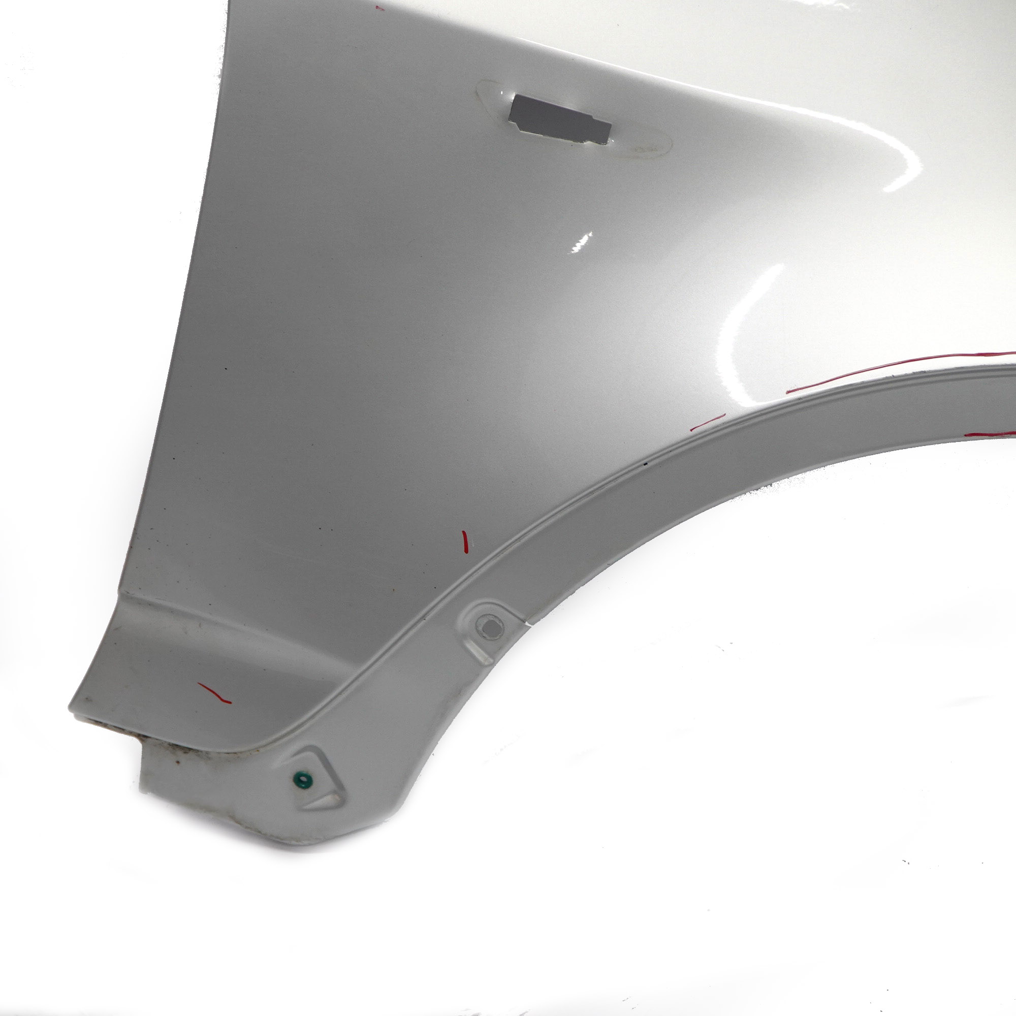 BMW X3 E83 Side Panel Fender Wing Front Right O/S Titansilber Silver - 354