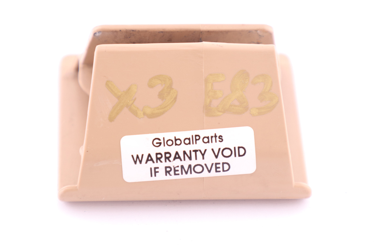 BMW X3 E83 Seat Isofix Mount Cover Sandbeige Beige 3410244