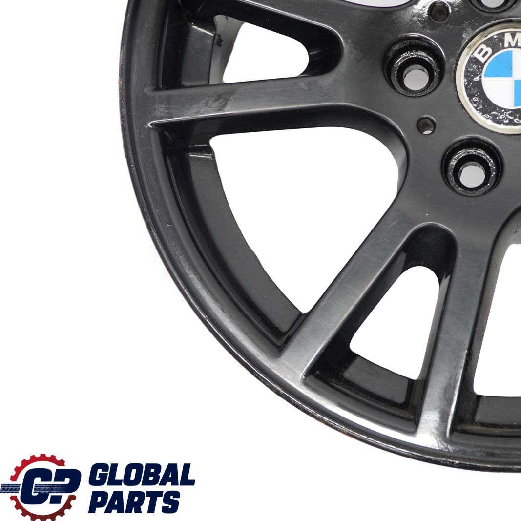 BMW X3 Series 4 E83 Black Alloy Wheel Rim 17" Double Spoke 148 ET:46 8J 3412060