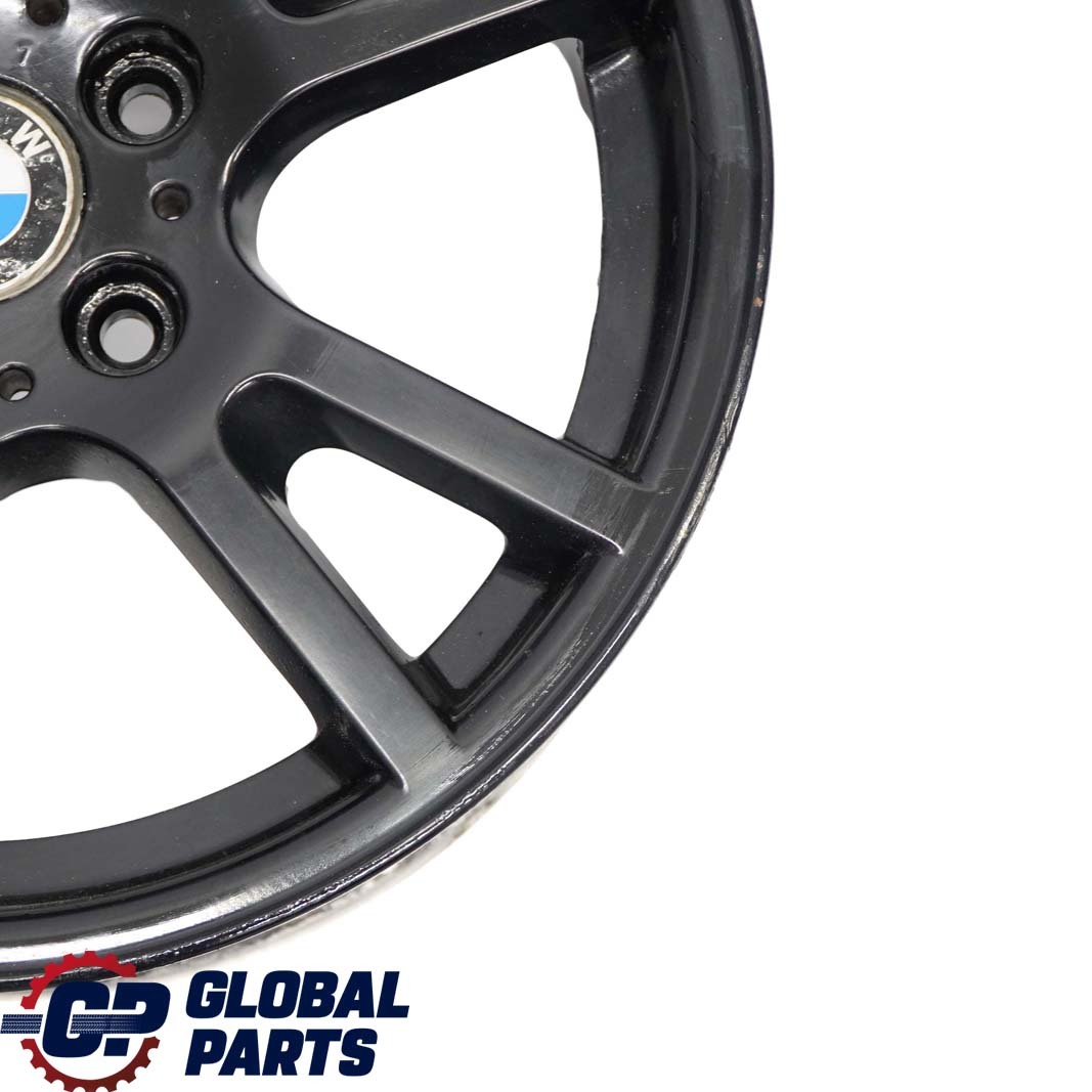 BMW X3 Series 4 E83 Black Alloy Wheel Rim 17" Double Spoke 148 ET:46 8J 3412060