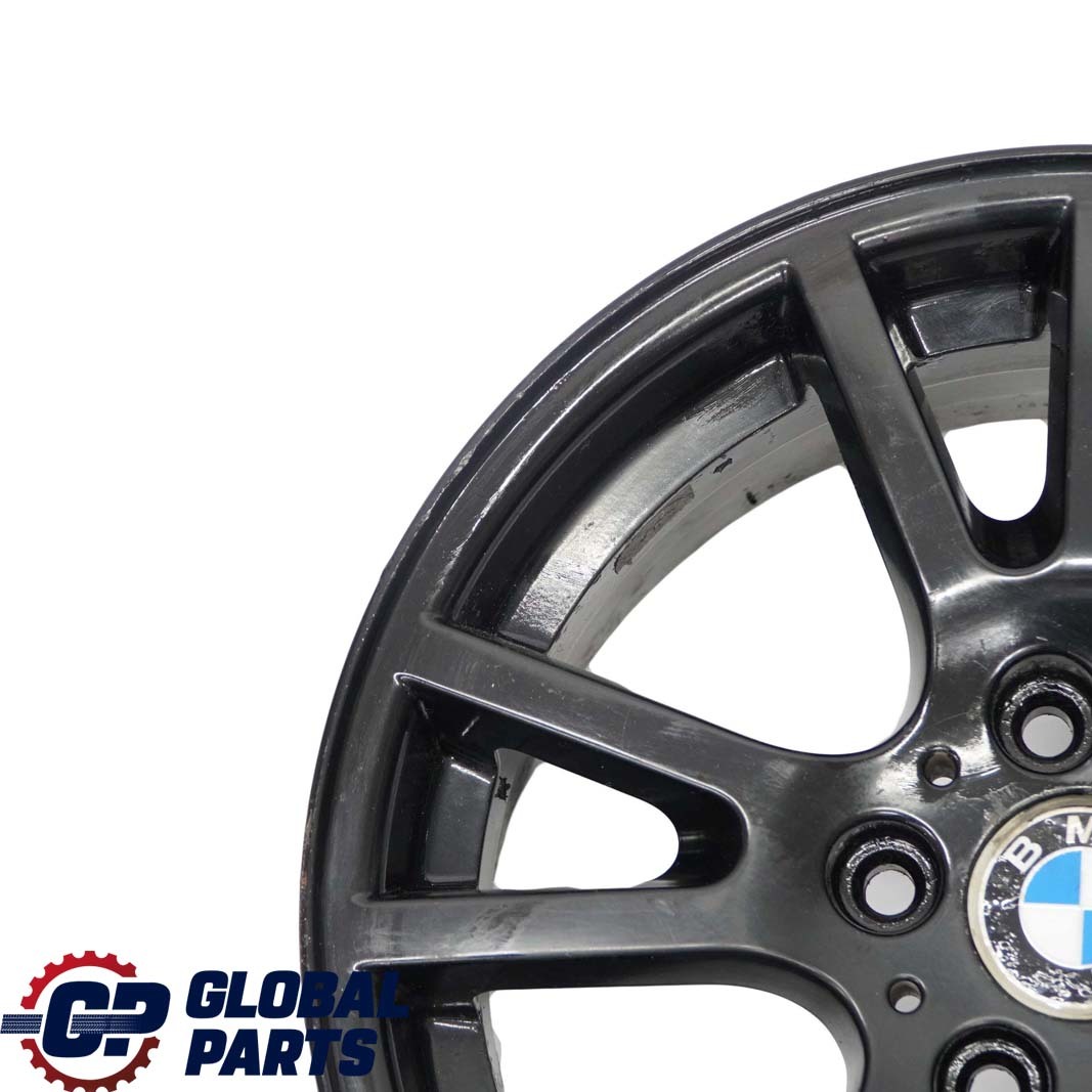 BMW X3 Series 4 E83 Black Alloy Wheel Rim 17" Double Spoke 148 ET:46 8J 3412060