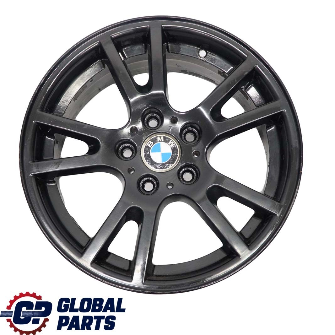 BMW X3 Series 4 E83 Black Alloy Wheel Rim 17" Double Spoke 148 ET:46 8J 3412060