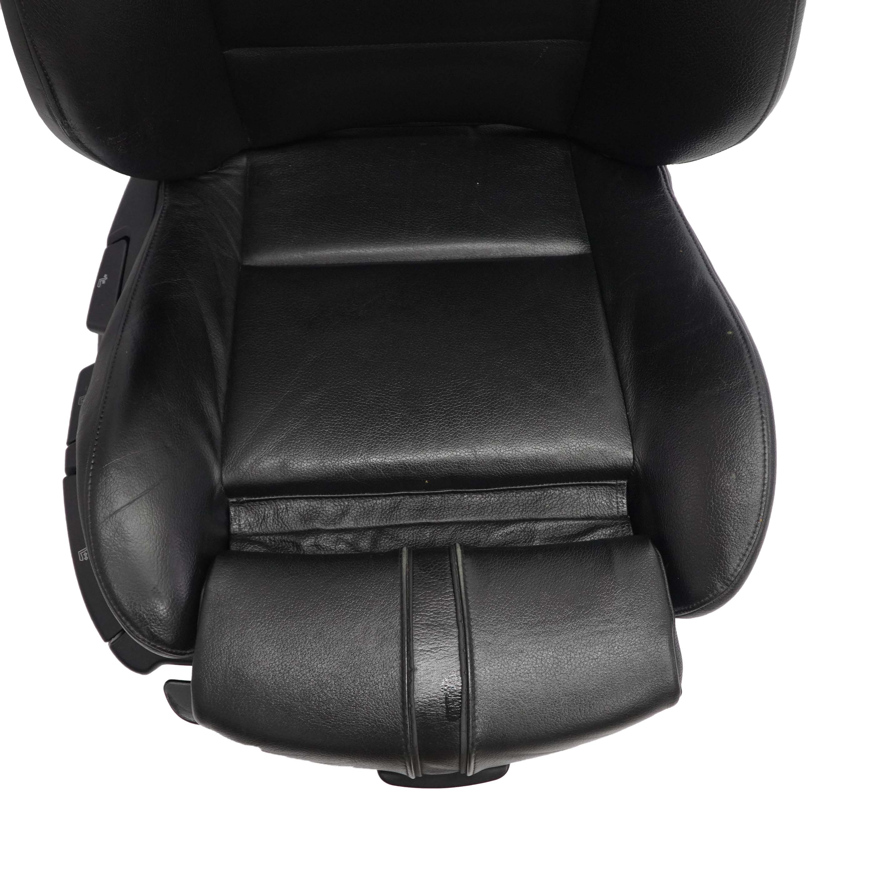 BMW X3 Series E83 Front Right O/S Sport Seat Interior Leather Ambiente Black