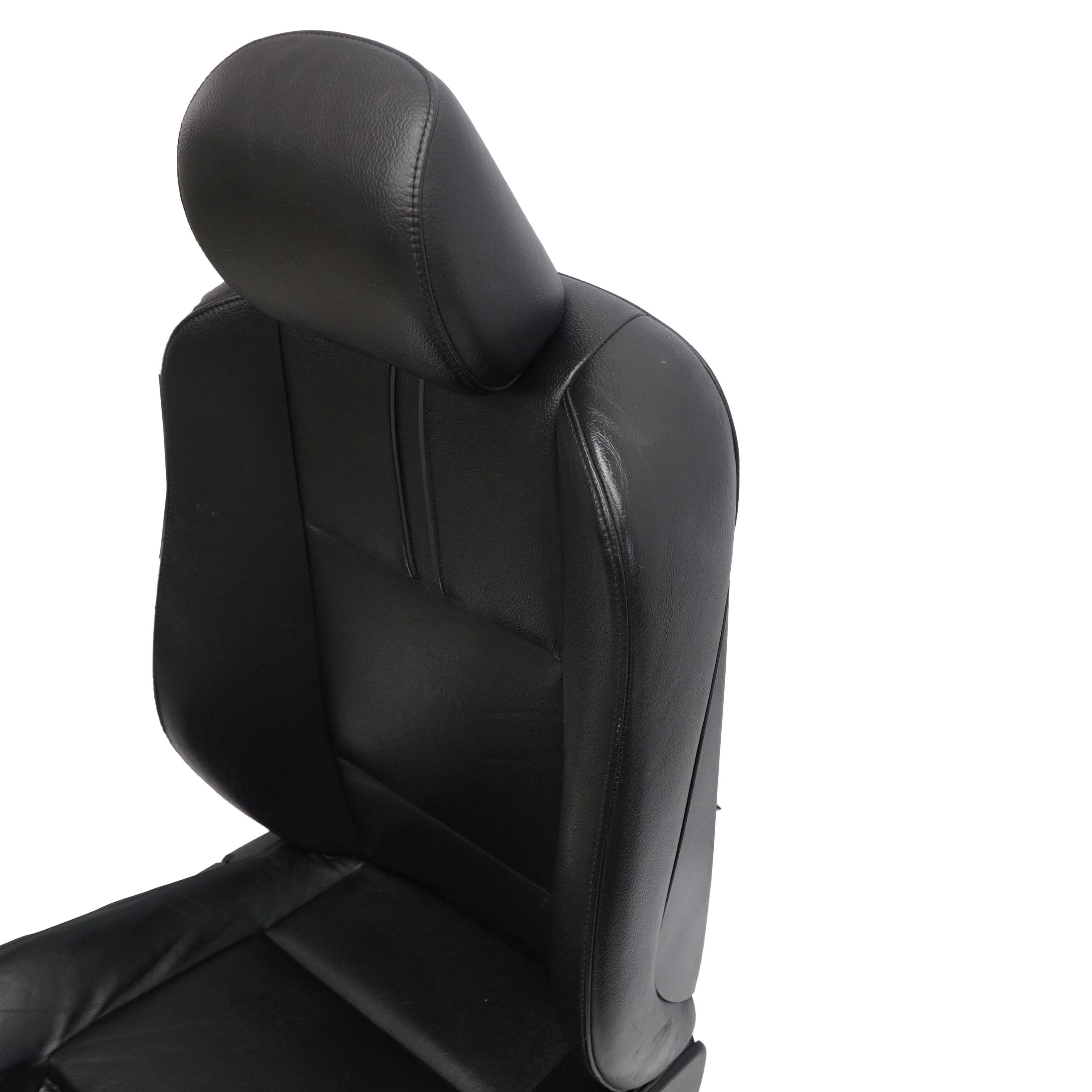 BMW X3 Series E83 Front Right O/S Sport Seat Interior Leather Ambiente Black