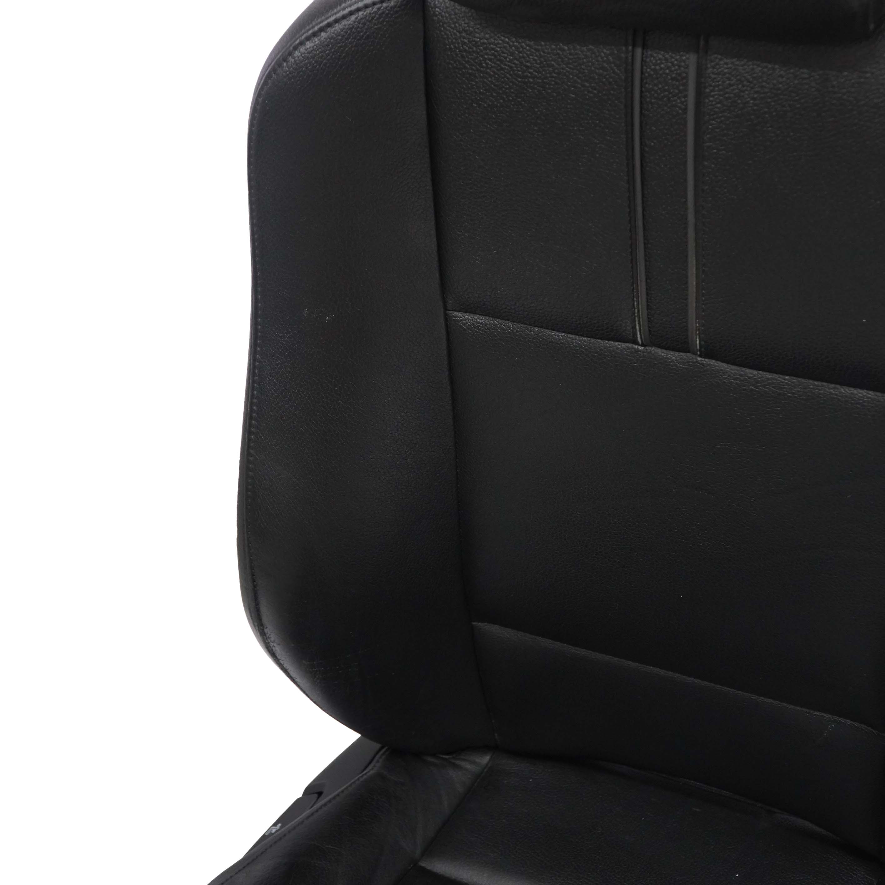 BMW X3 Series E83 Front Right O/S Sport Seat Interior Leather Ambiente Black